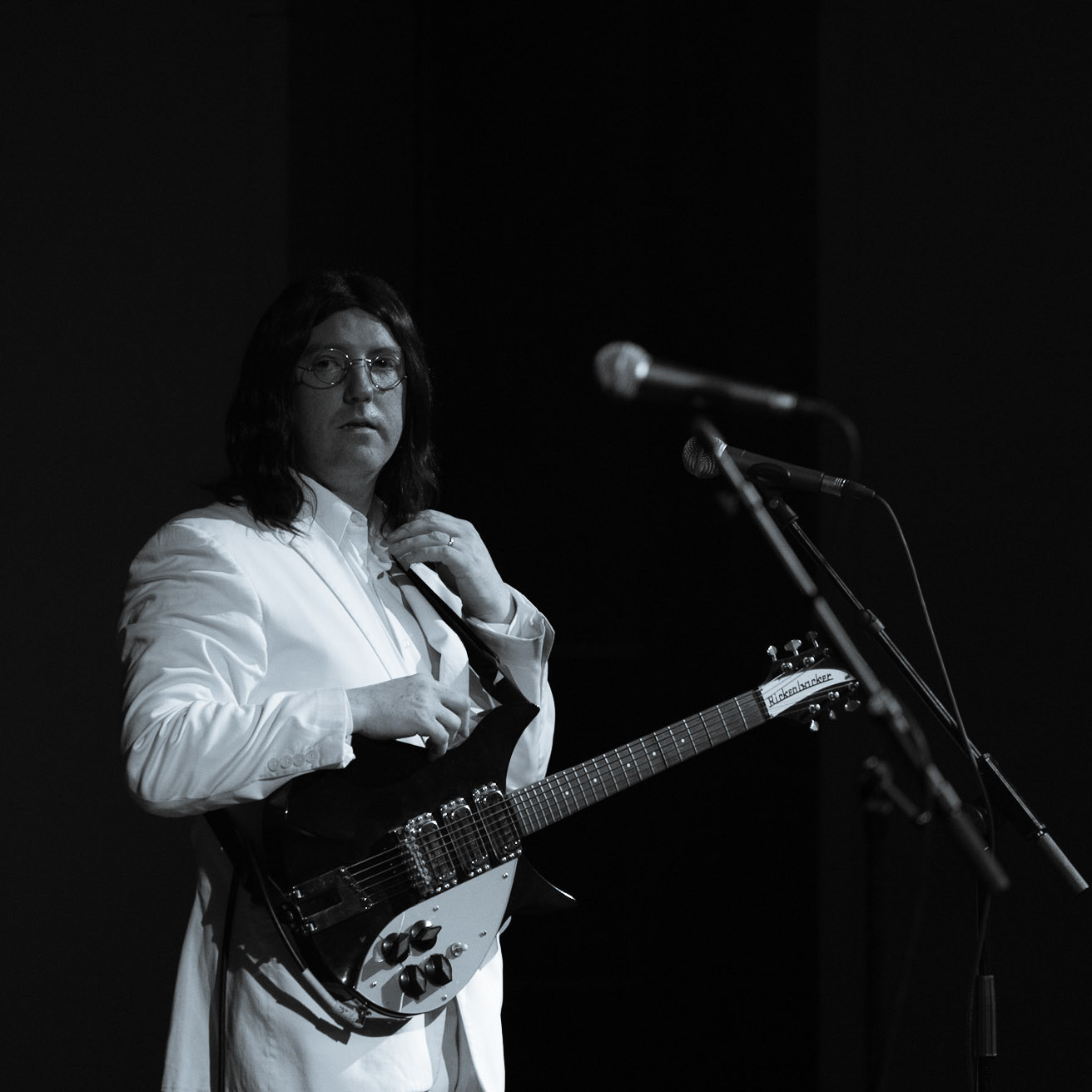 The Mersey Beatles @merseybeatles performing a tribute to “The Beatles” at @palaumusicacat