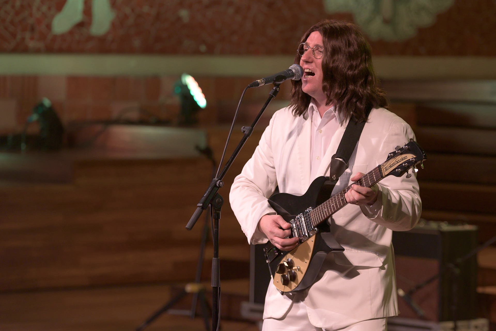 The Mersey Beatles @merseybeatles performing a tribute to “The Beatles” at @palaumusicacat
