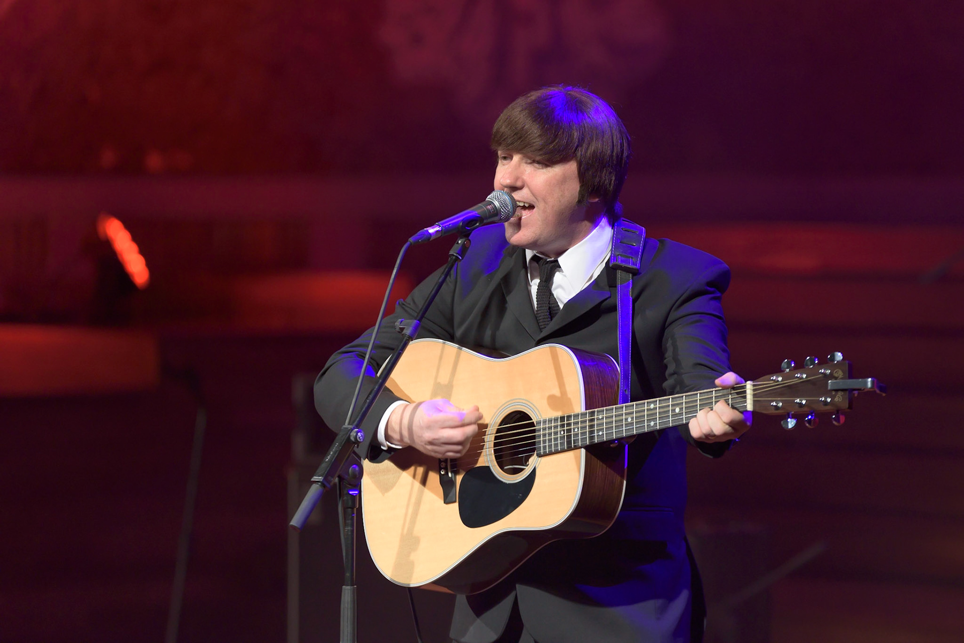 The Mersey Beatles @merseybeatles performing a tribute to “The Beatles” at @palaumusicacat