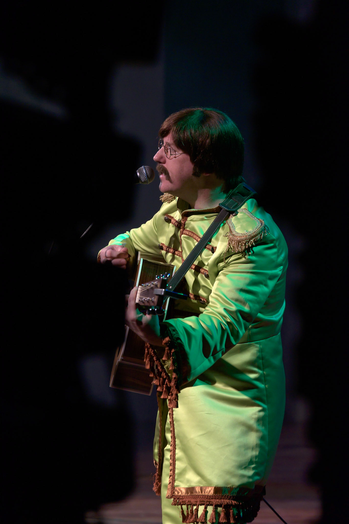 The Mersey Beatles @merseybeatles performing a tribute to “The Beatles” at @palaumusicacat