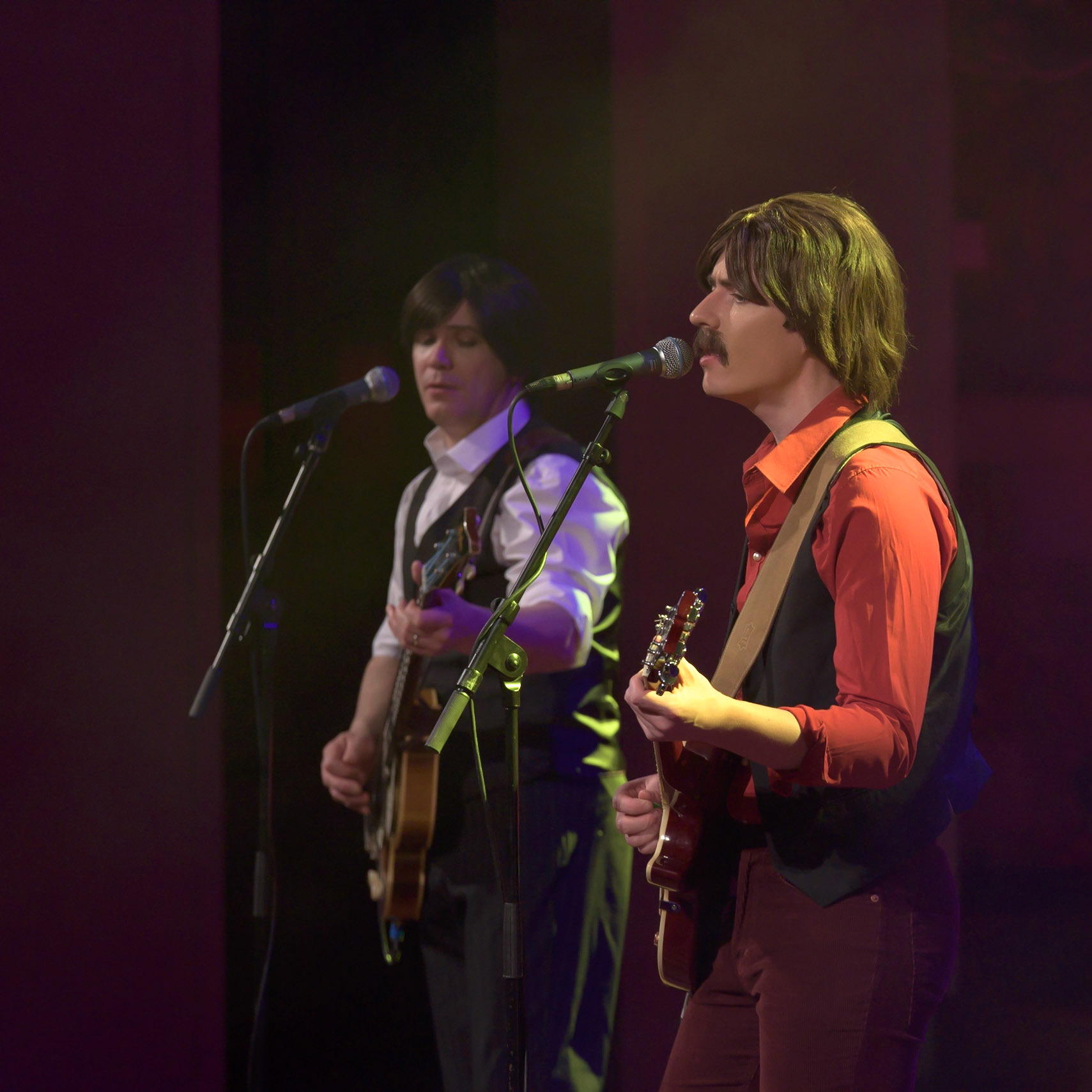 The Mersey Beatles @merseybeatles performing a tribute to “The Beatles” at @palaumusicacat
