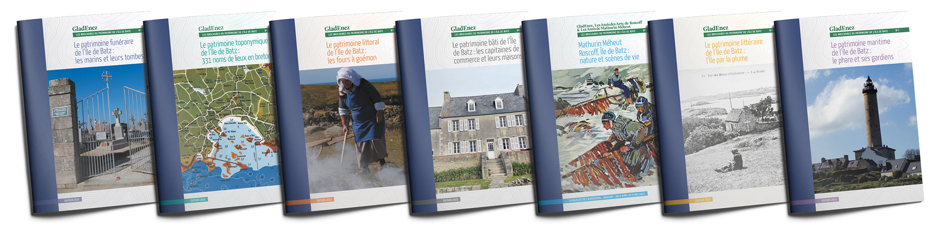 Brochures Association Glad Enez pour la sauvegarde et la mise en valeur du patrimoine de l'Ile de Batz