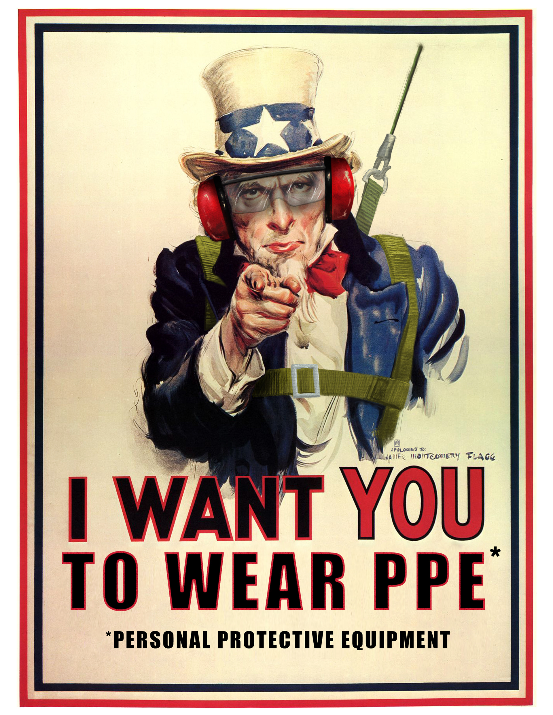 I Want You to Wear PPE, Photoshop