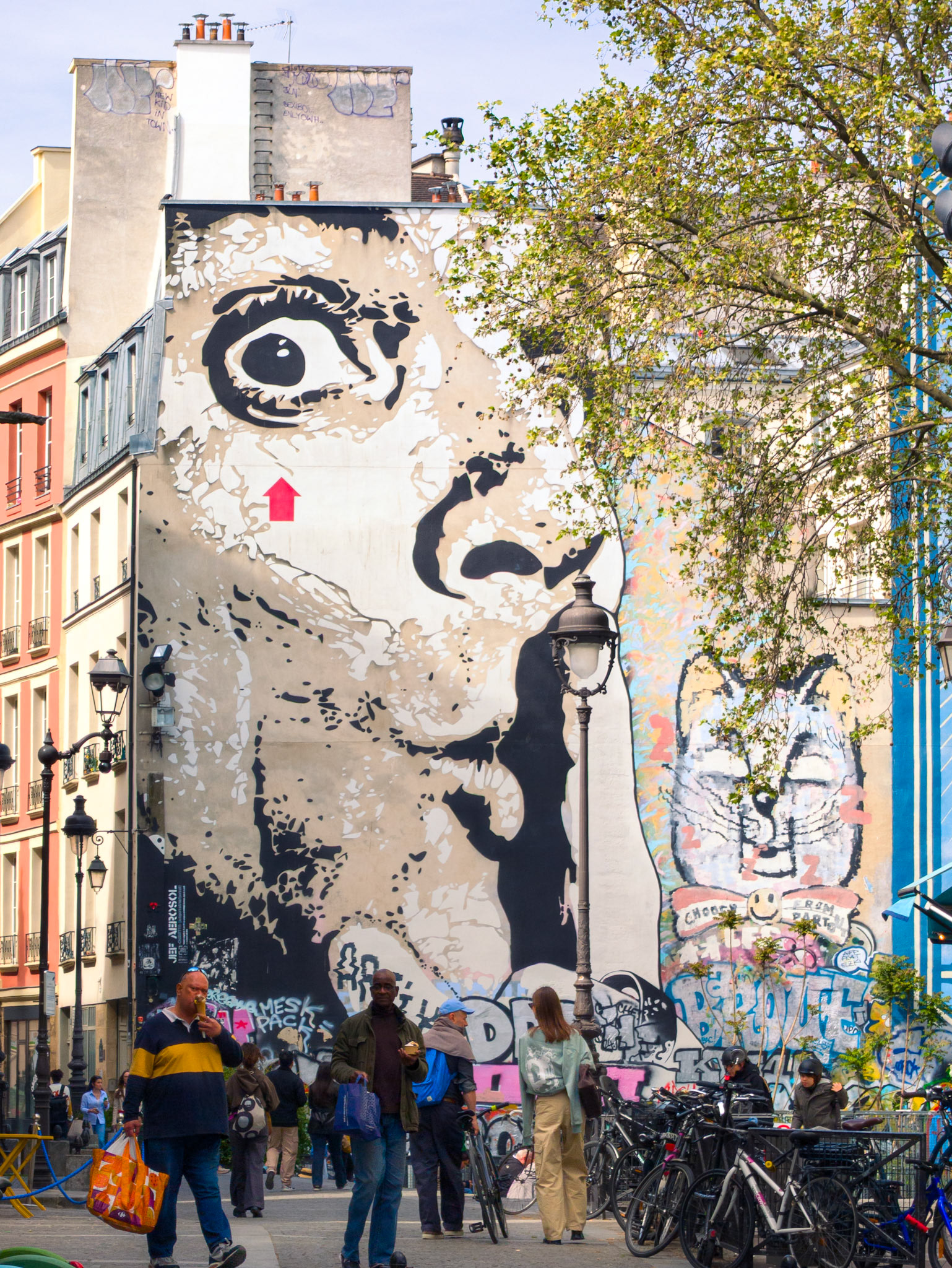 Dans les rues de Paris