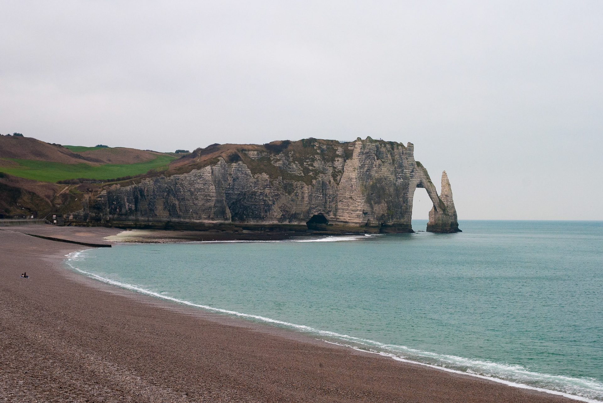 Etretat hivernal