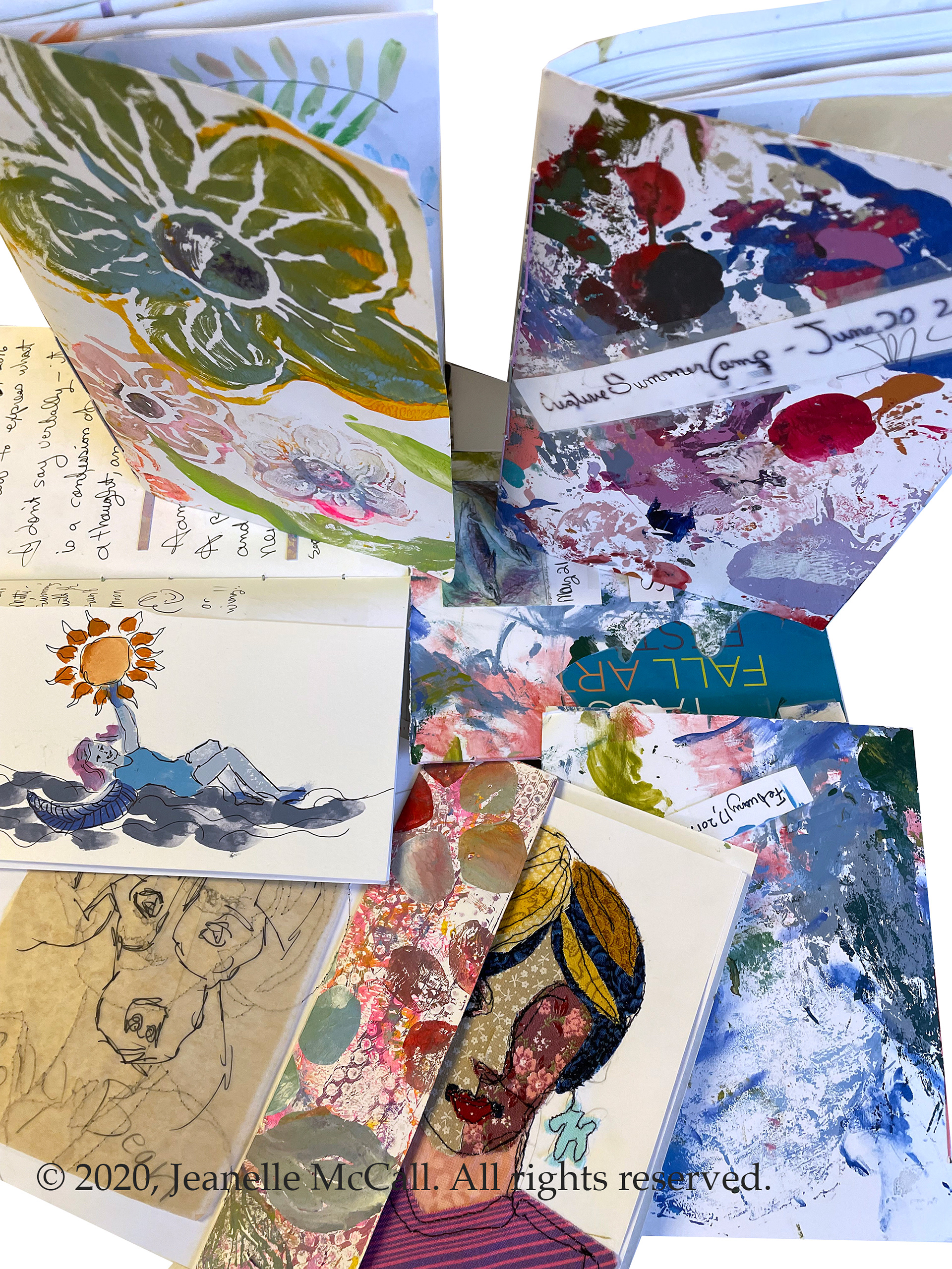 Handmade art journals