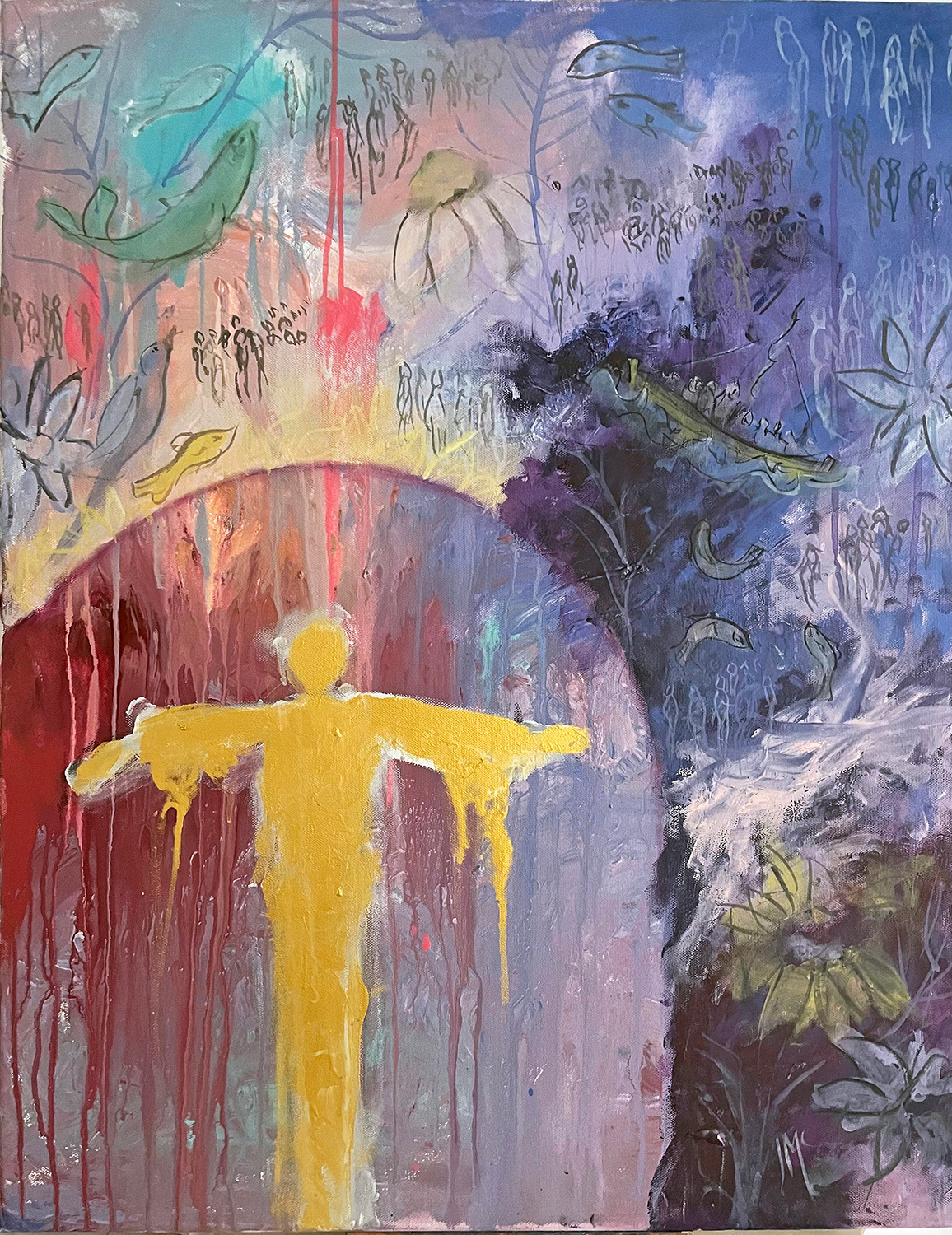 Thirty Third Miracle, 16" x 20", oil, canvas