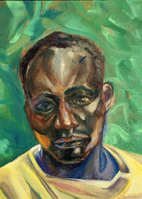 Portrait Study of Tai Schierenberg's Painting of The First Man
