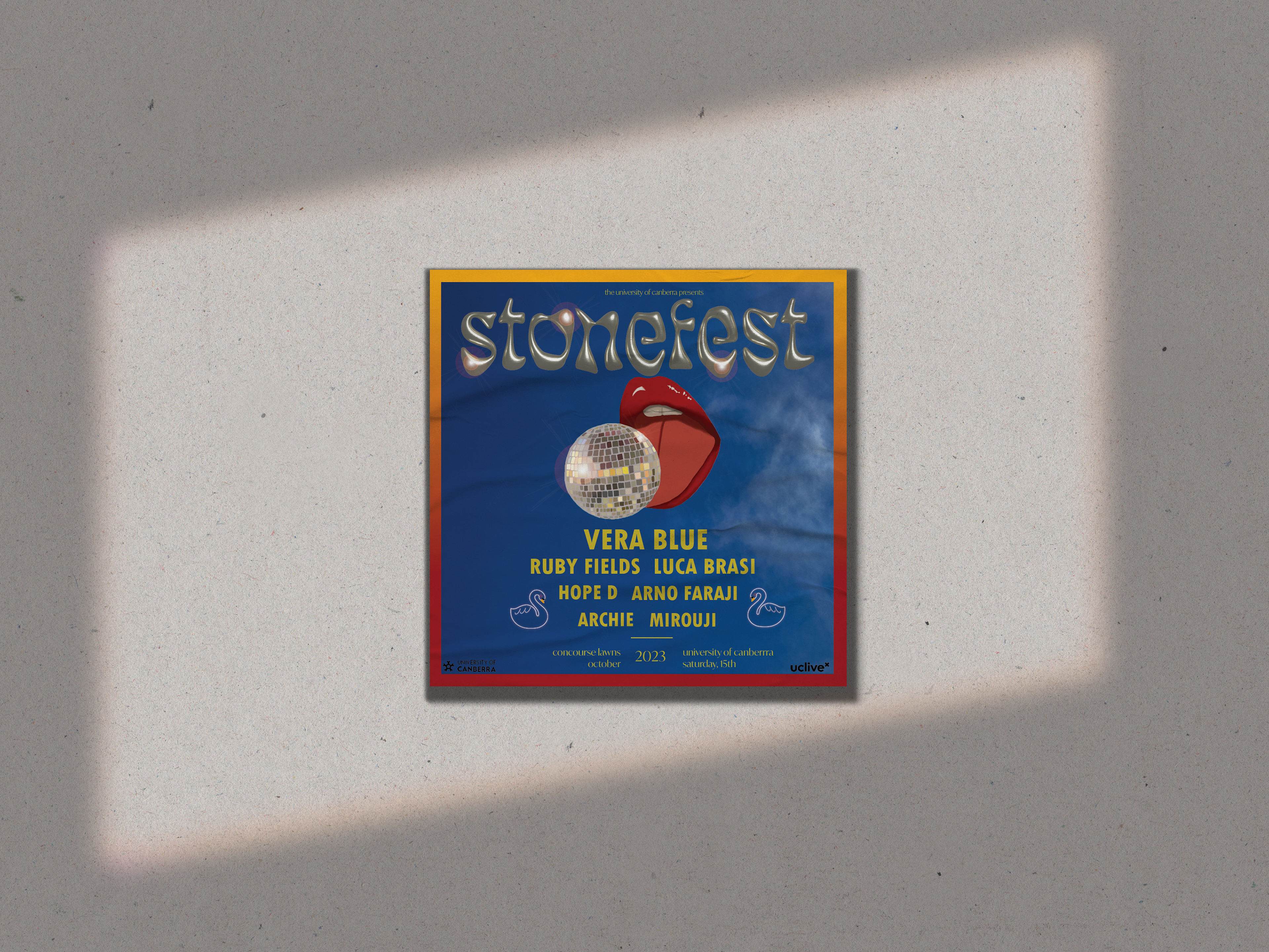 Stonefest flyer design variation