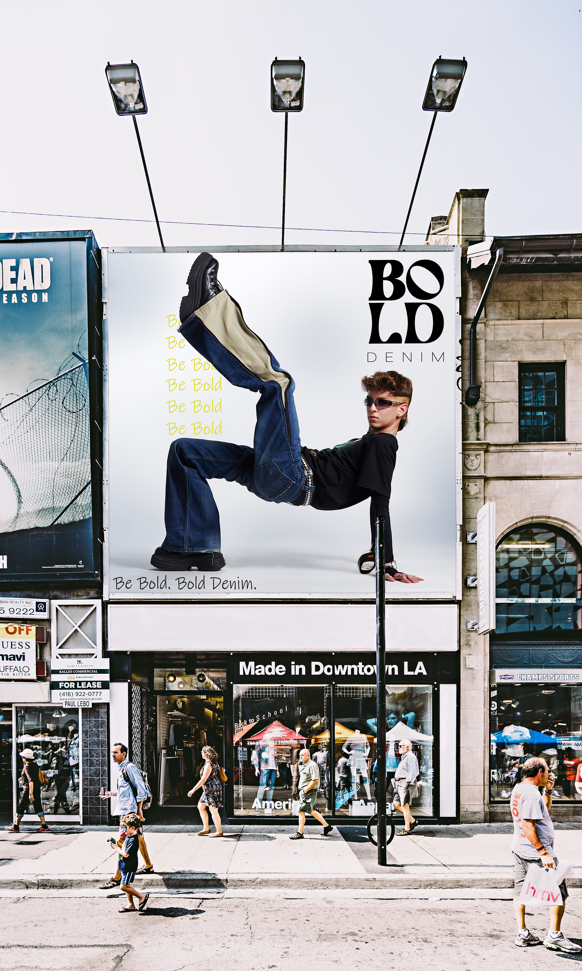 Store billboard