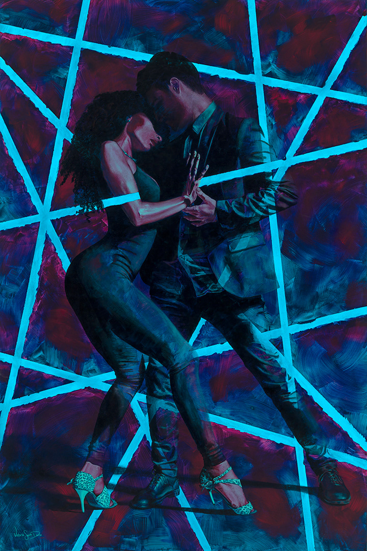 One Dance | 48 x 72 | Acrylic on Canvas | Original Available