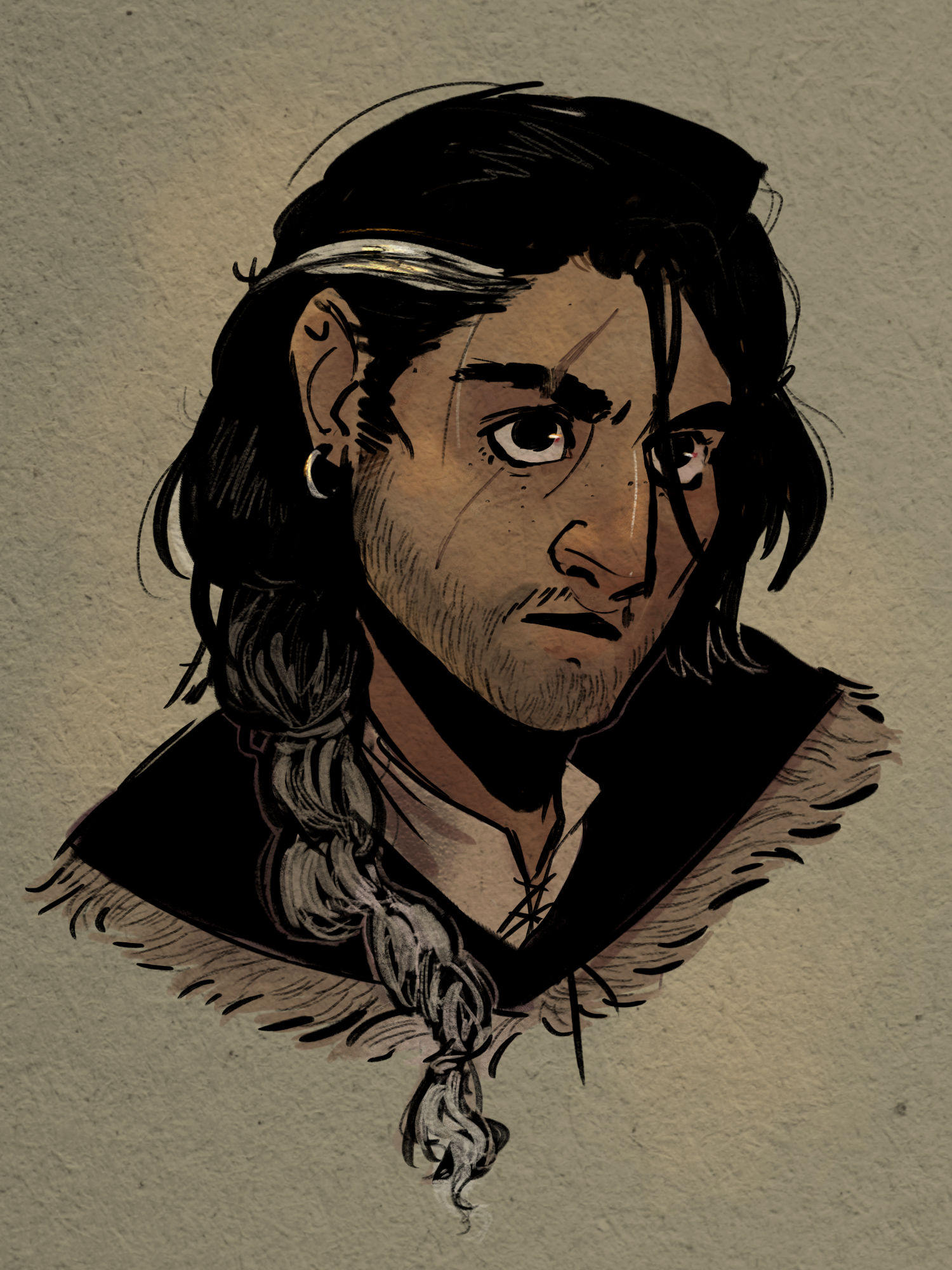 Fiction character portrait