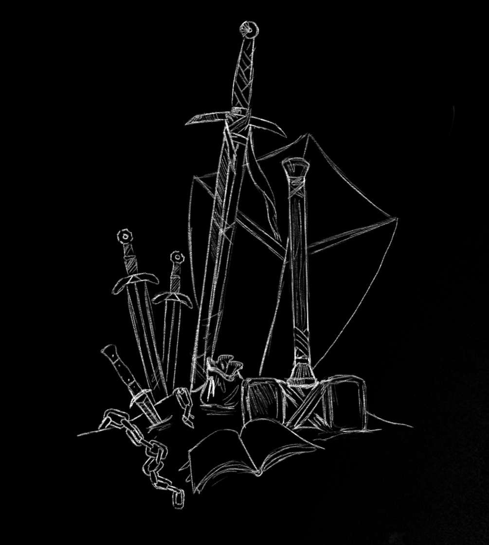 Fantasy spot illustration