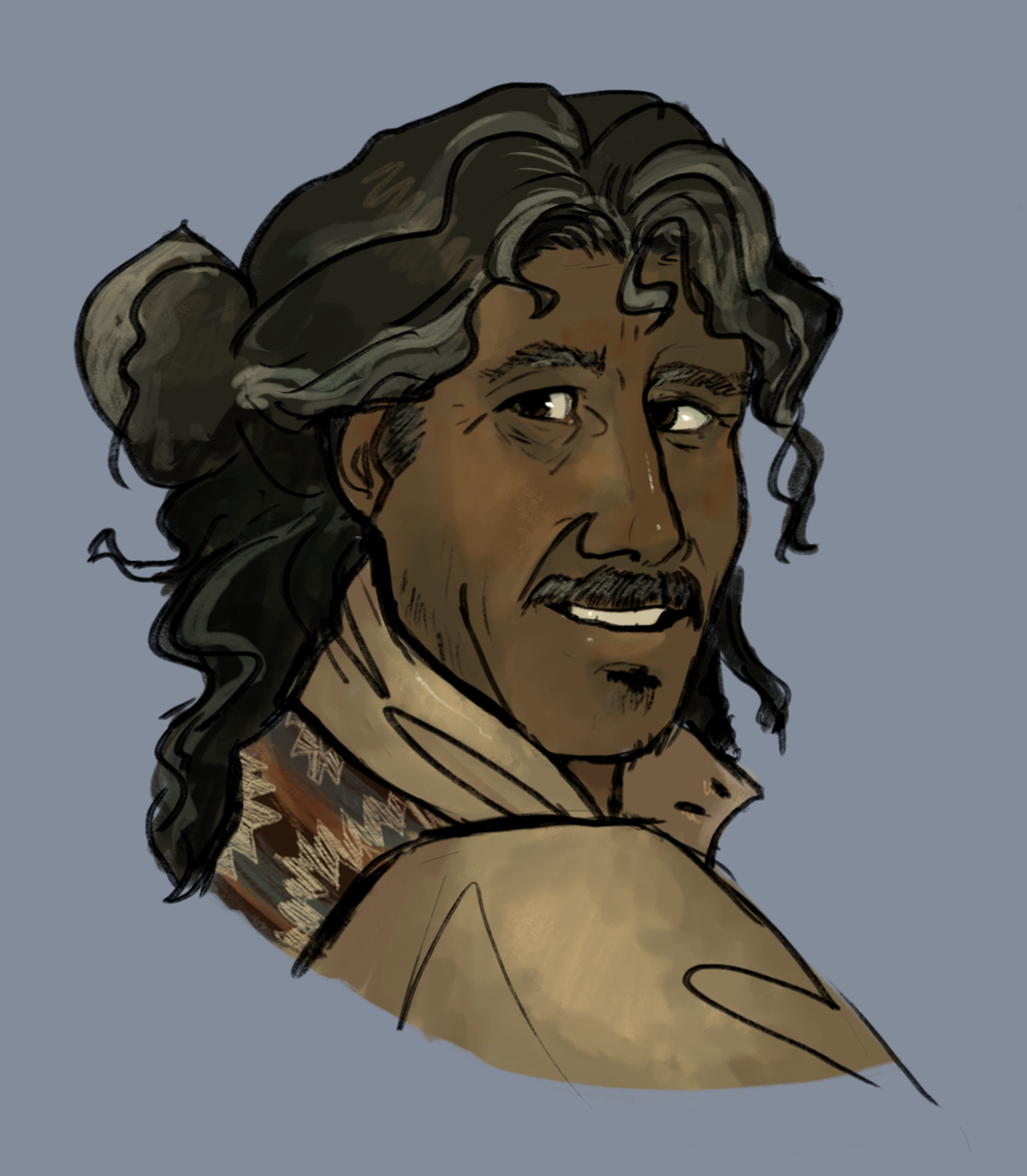 Fiction character portrait