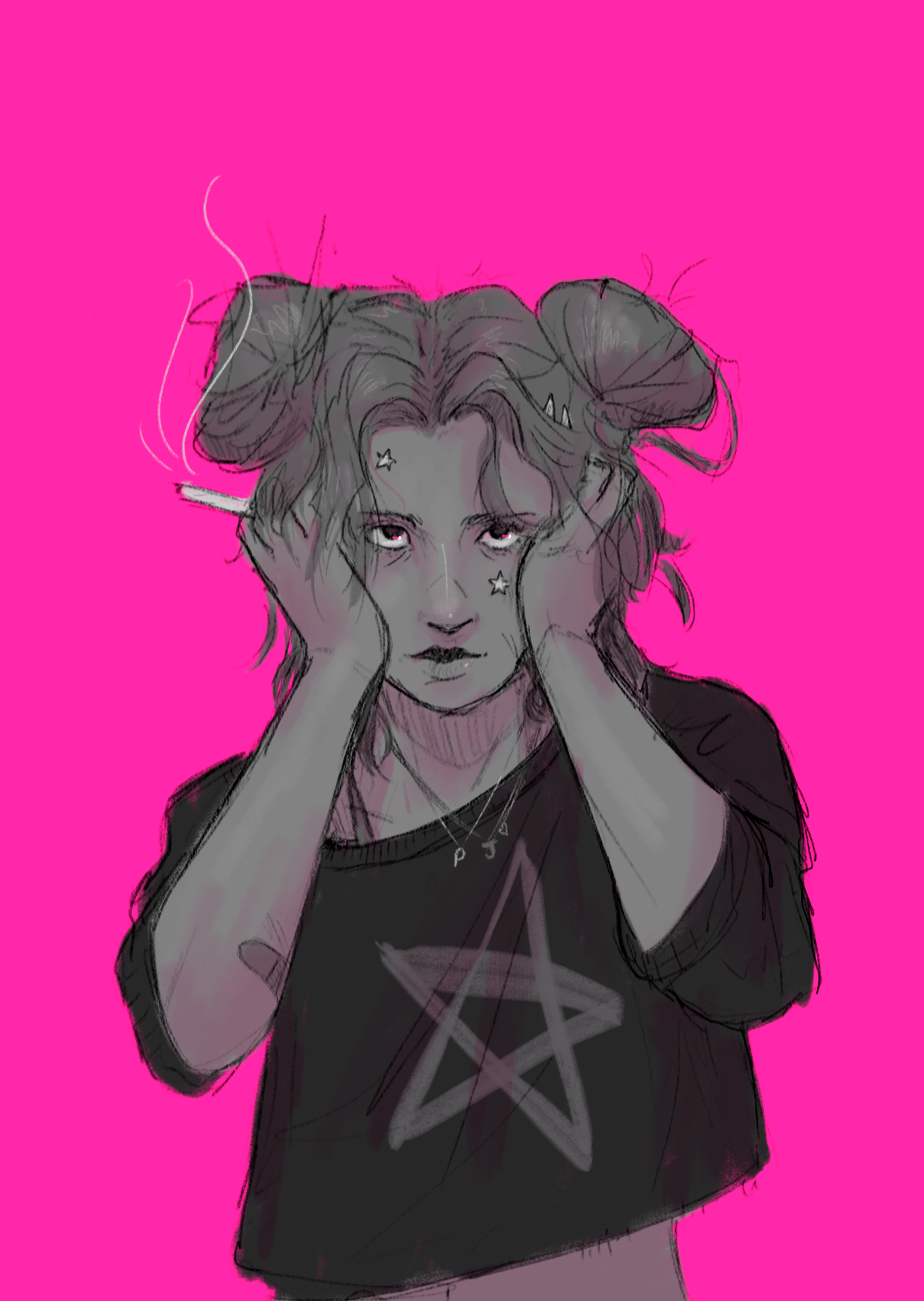 Fiction character portrait