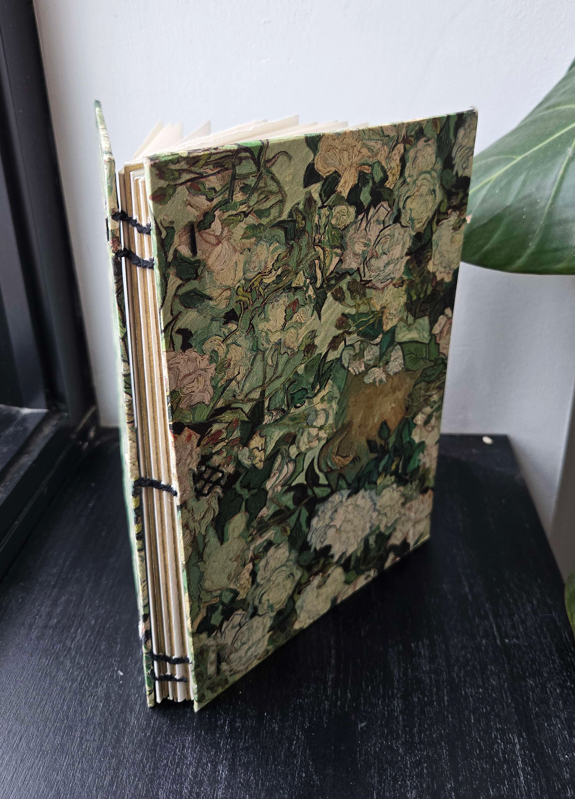 spine and front cover