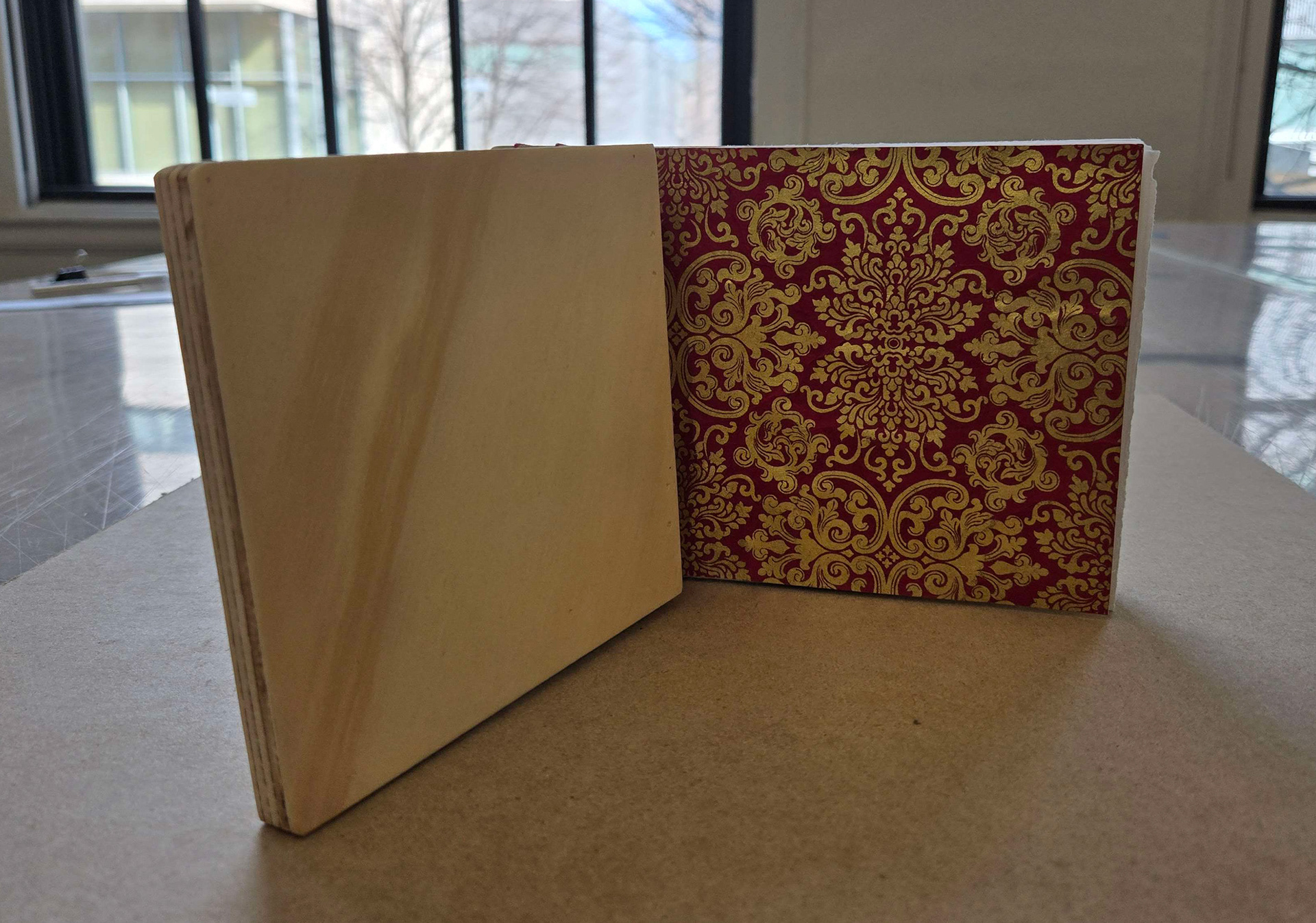 laminated endpaper