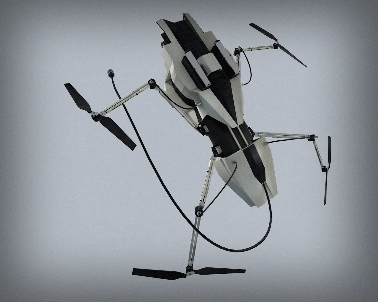 Mechanical Organism - Bat Drone, Back