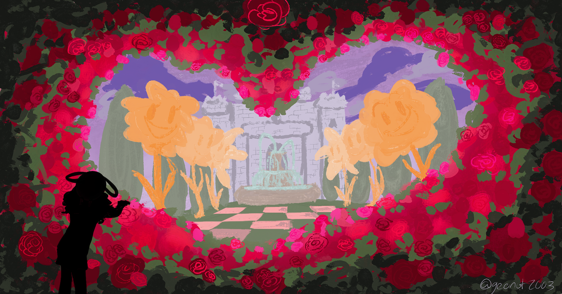 Visual Development - Alice in Blunderland