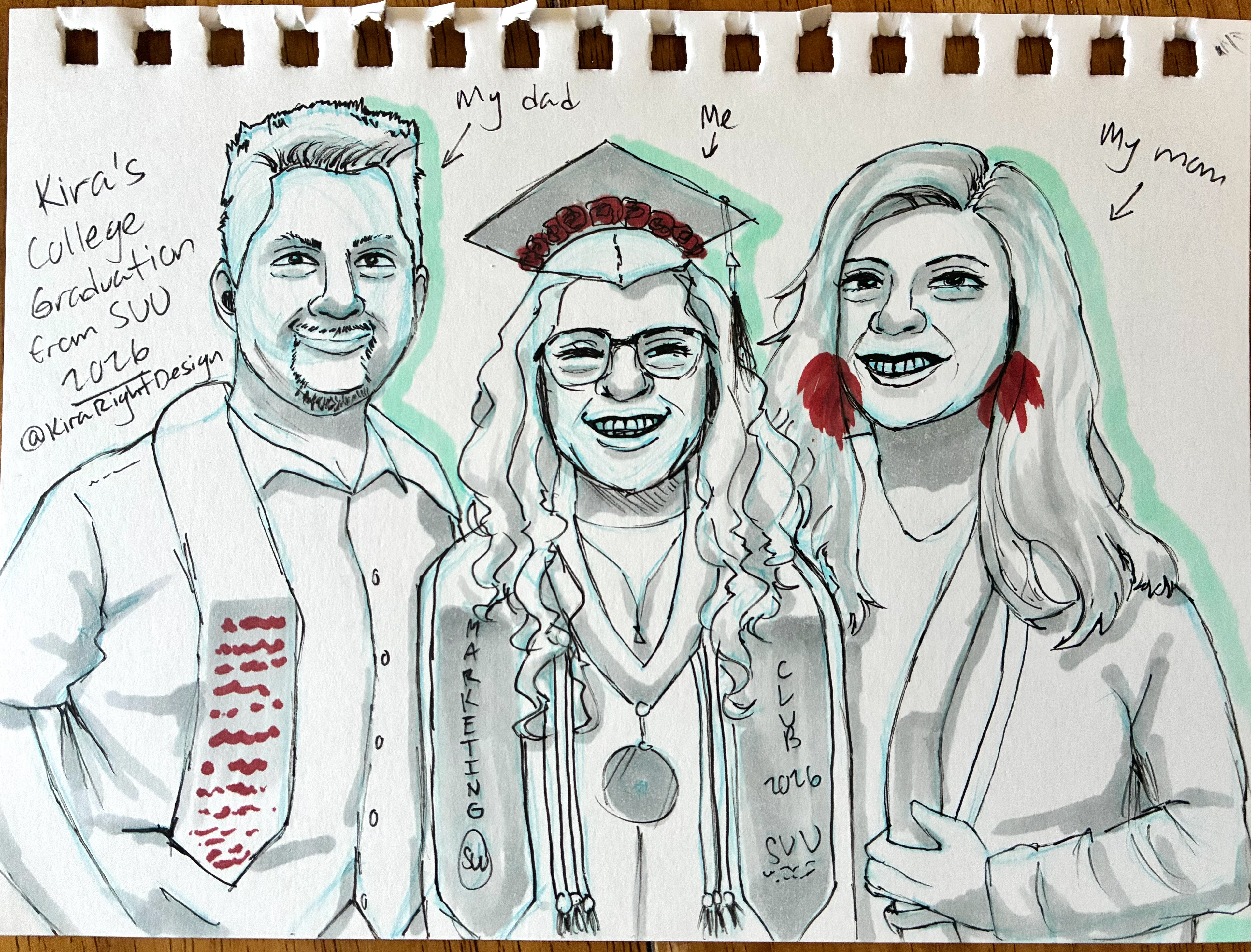 My graduation illustration