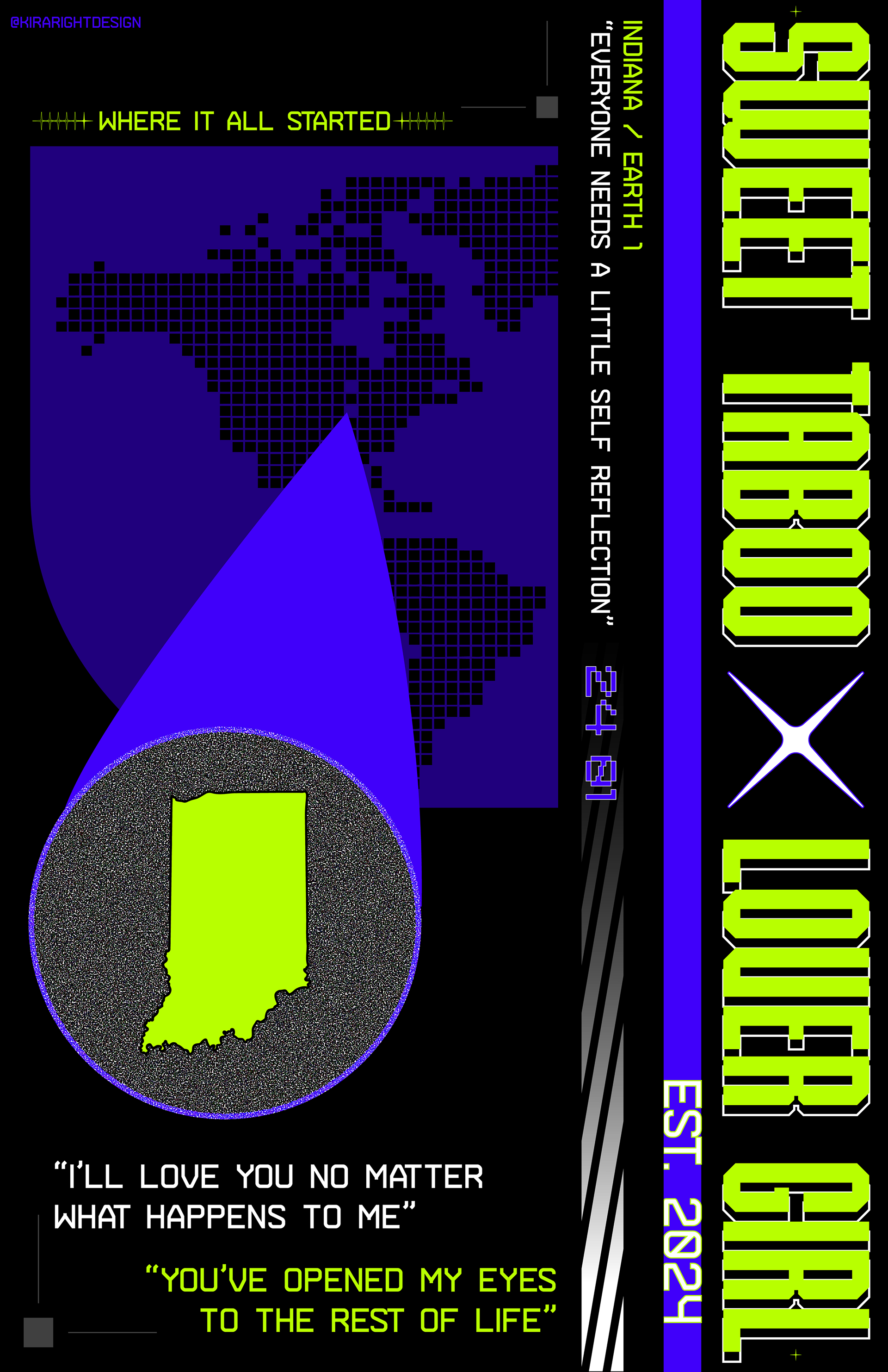 Marathon-styled poster