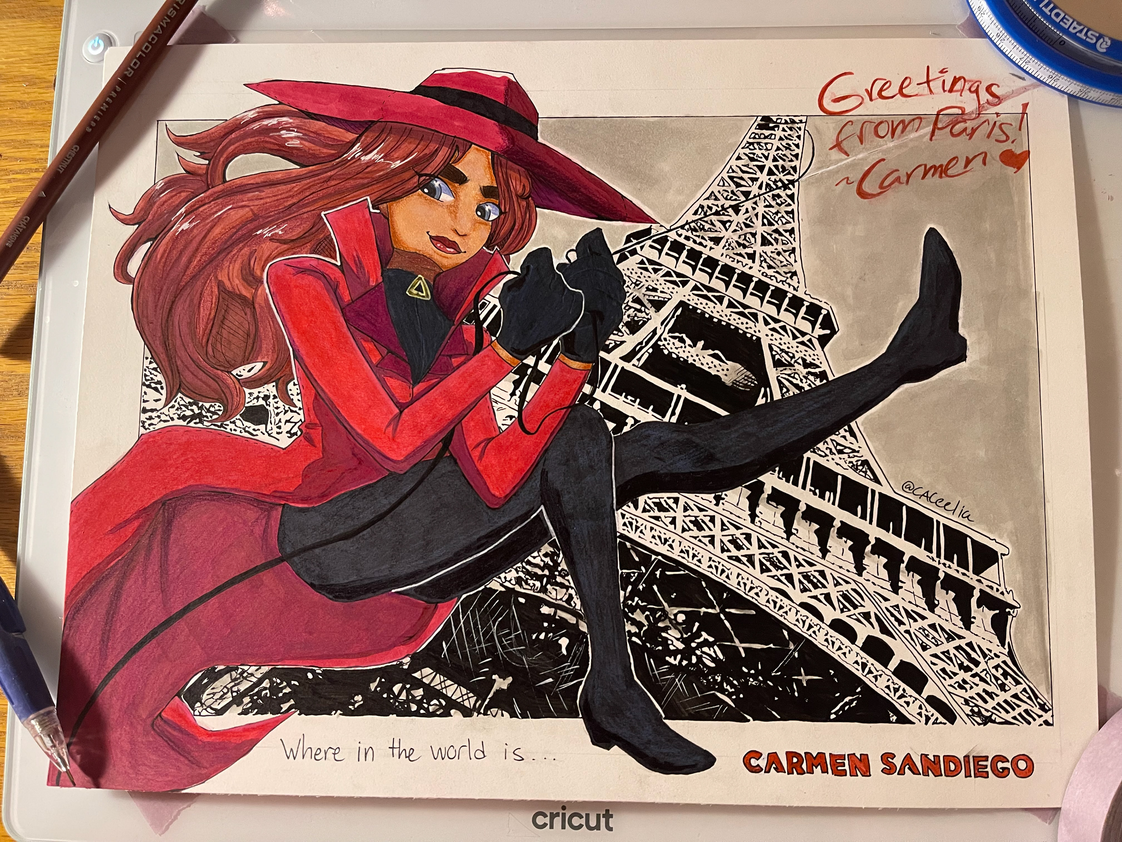 Greetings from Paris!