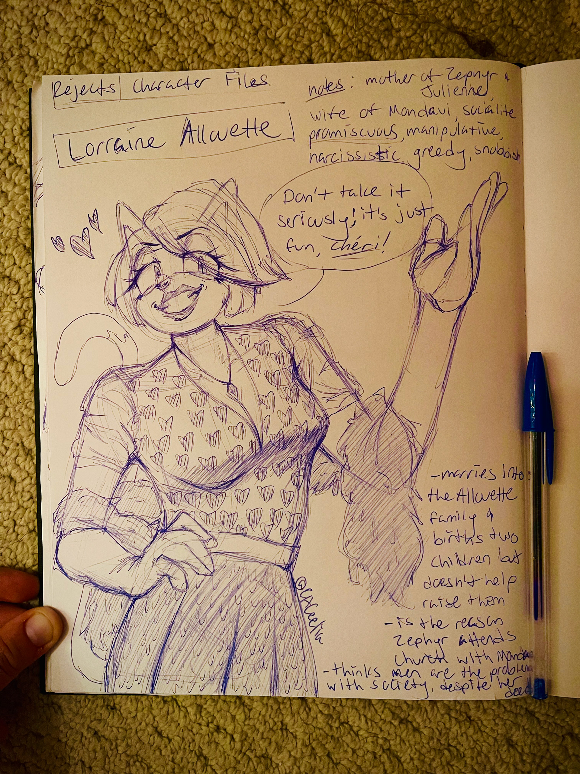 Lorraine Allouette design