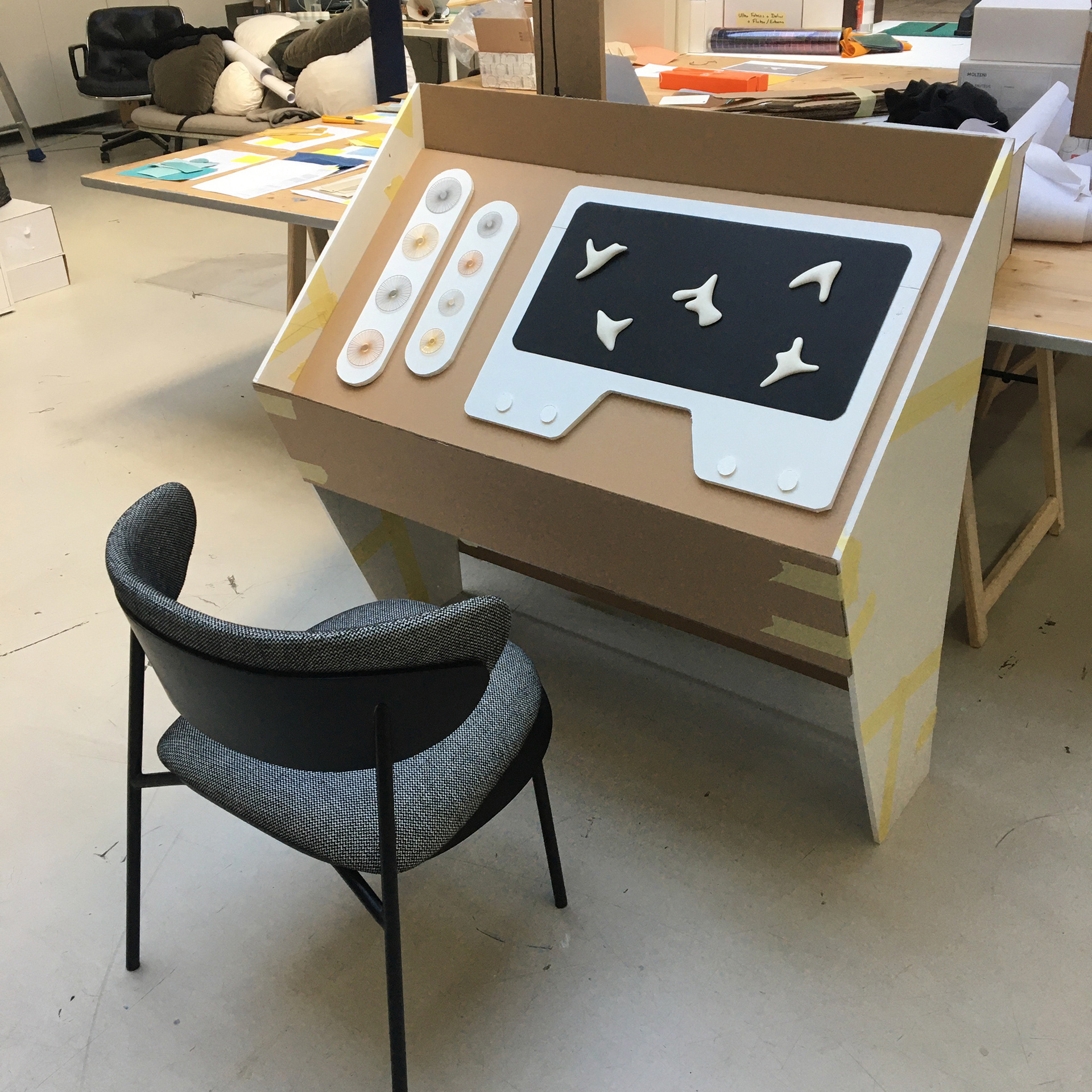 Model of the dashboard 1:1 scale