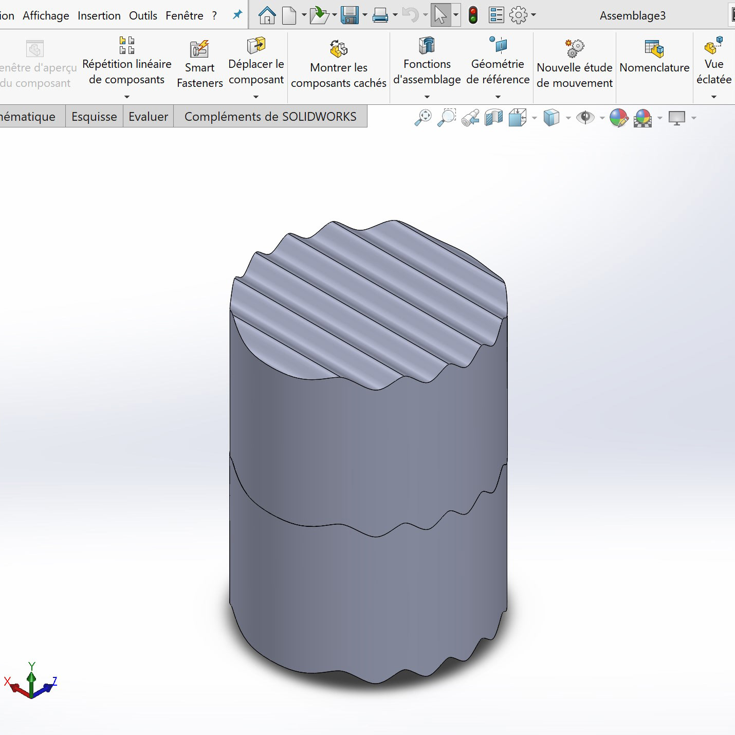 3D modelling of modules