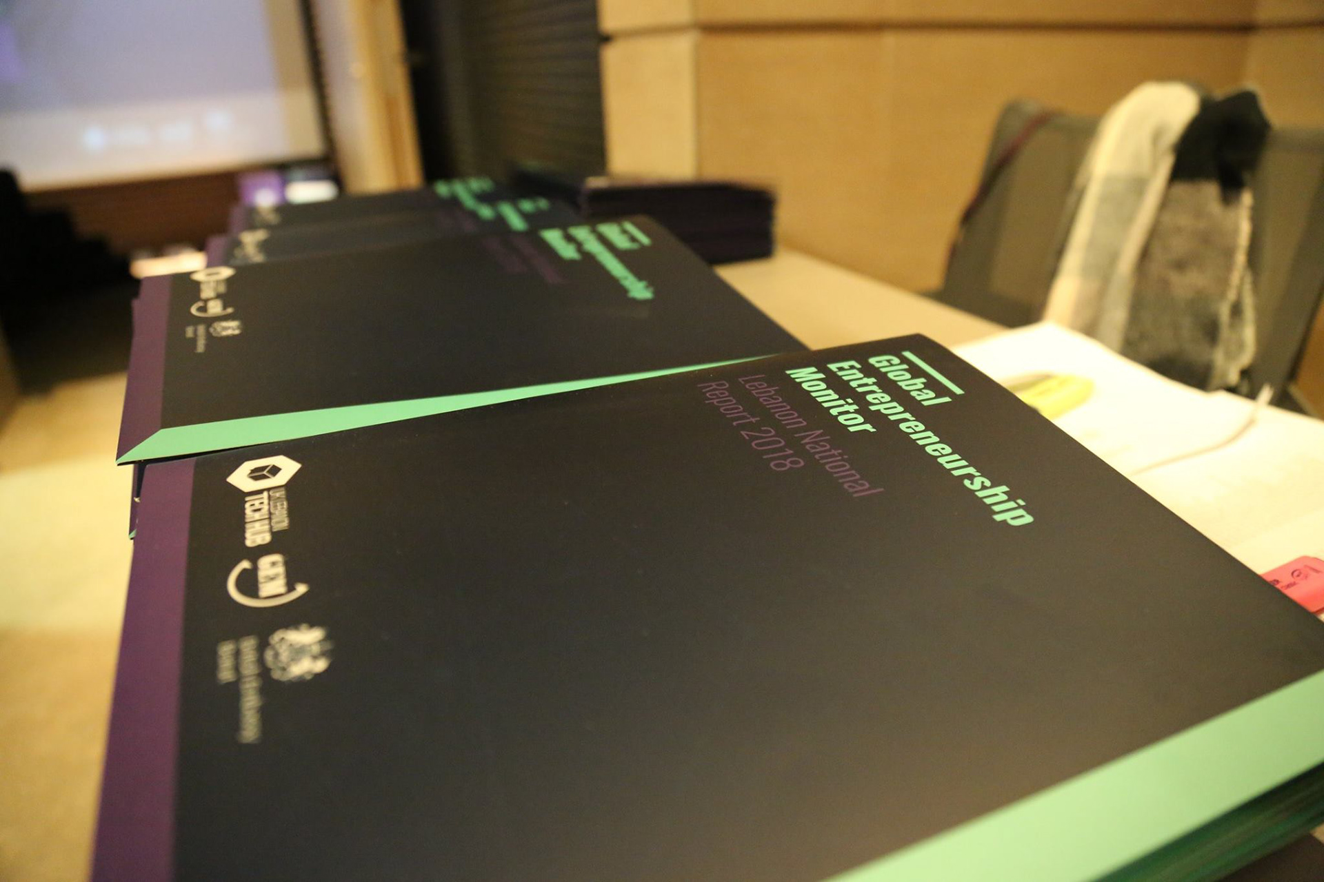 The report printed at the launch event