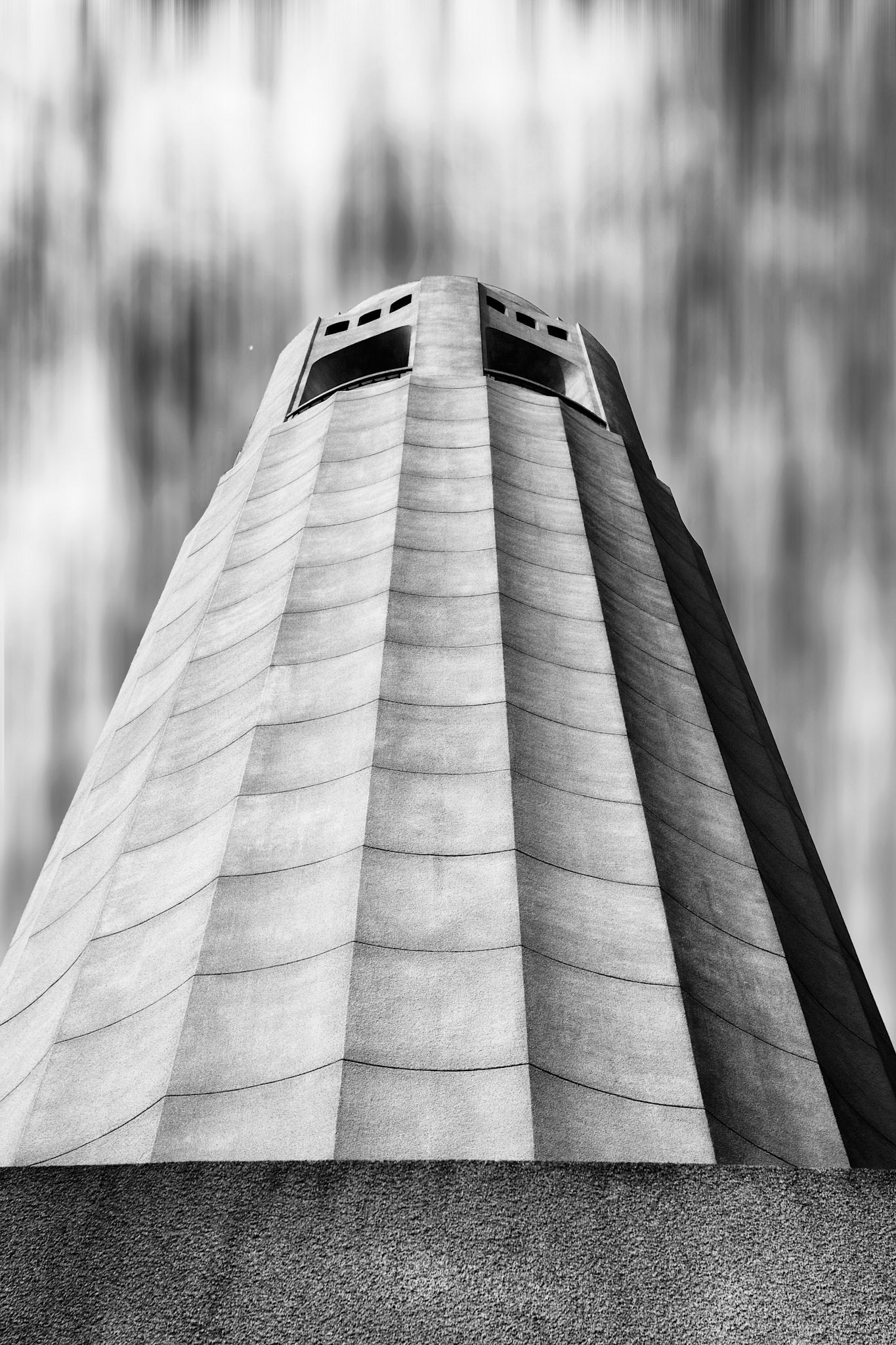 Coit tower at Telegraph Hill Boulevard, San Francisco, California