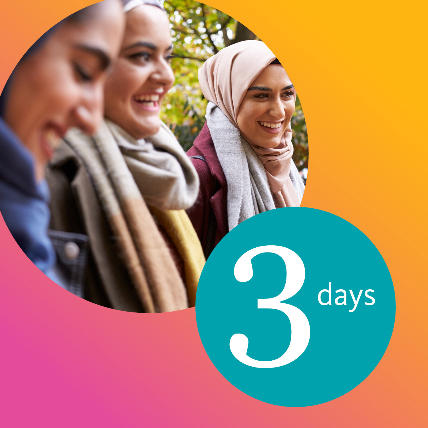 Selection of countdown posts for Instagram