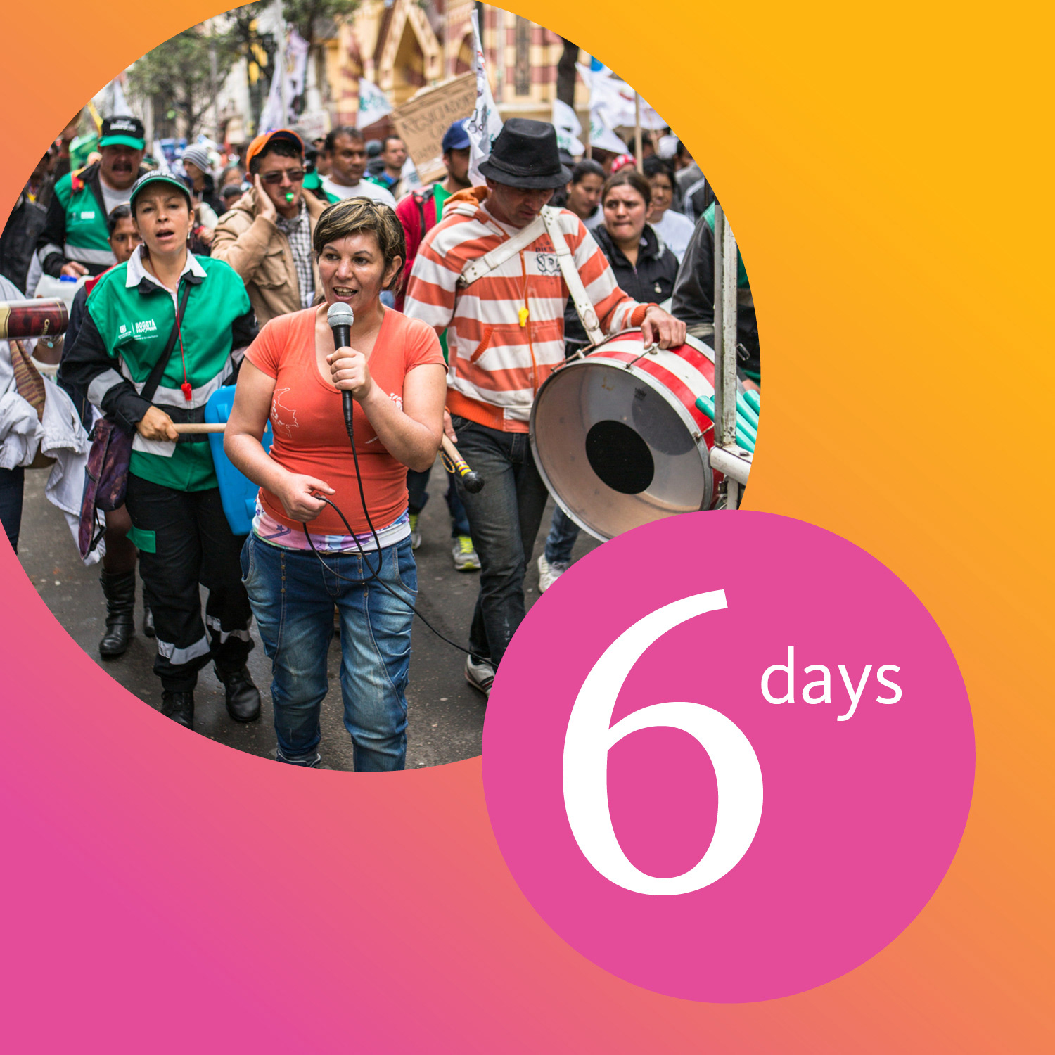 Selection of countdown posts for Instagram