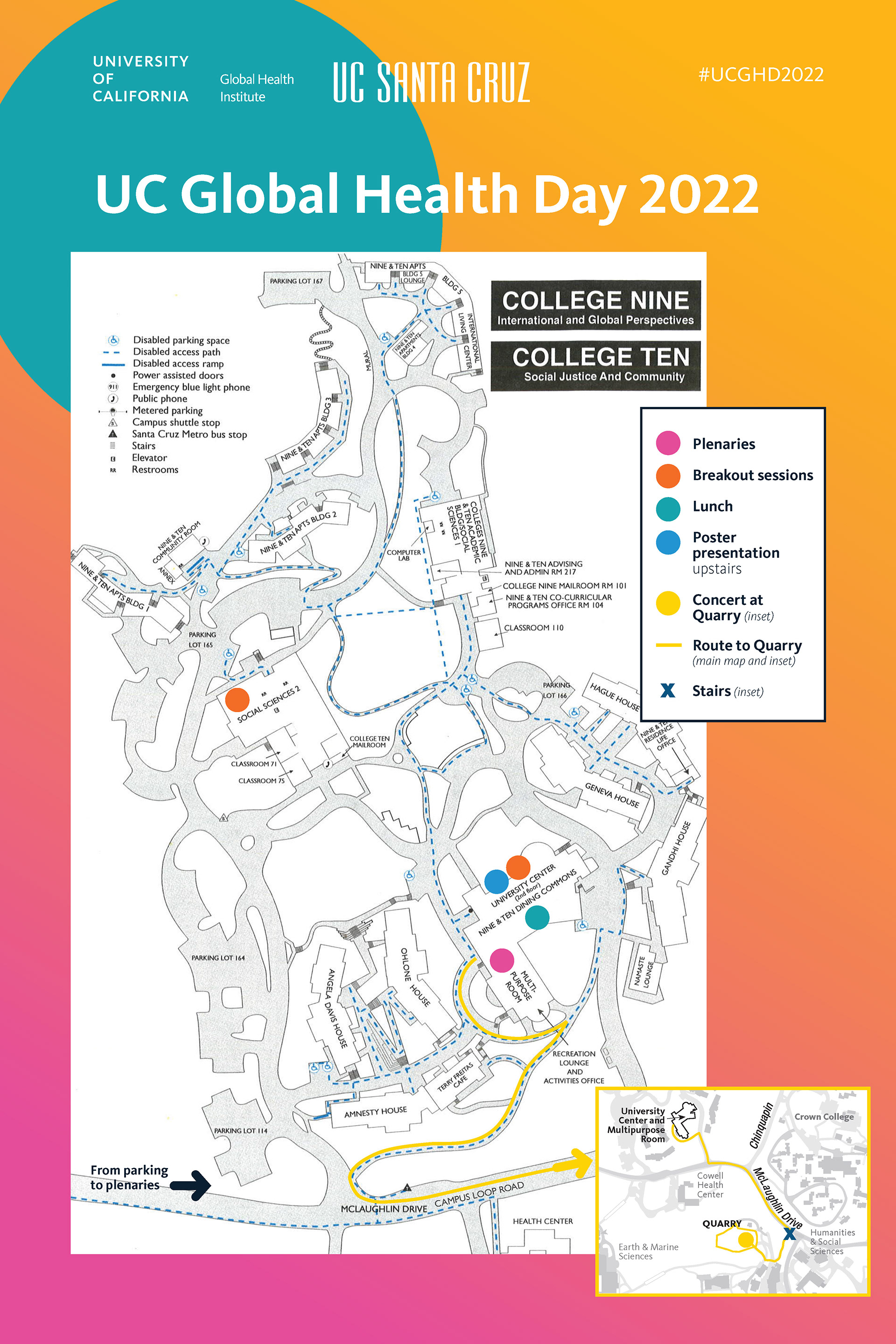 Day of map poster