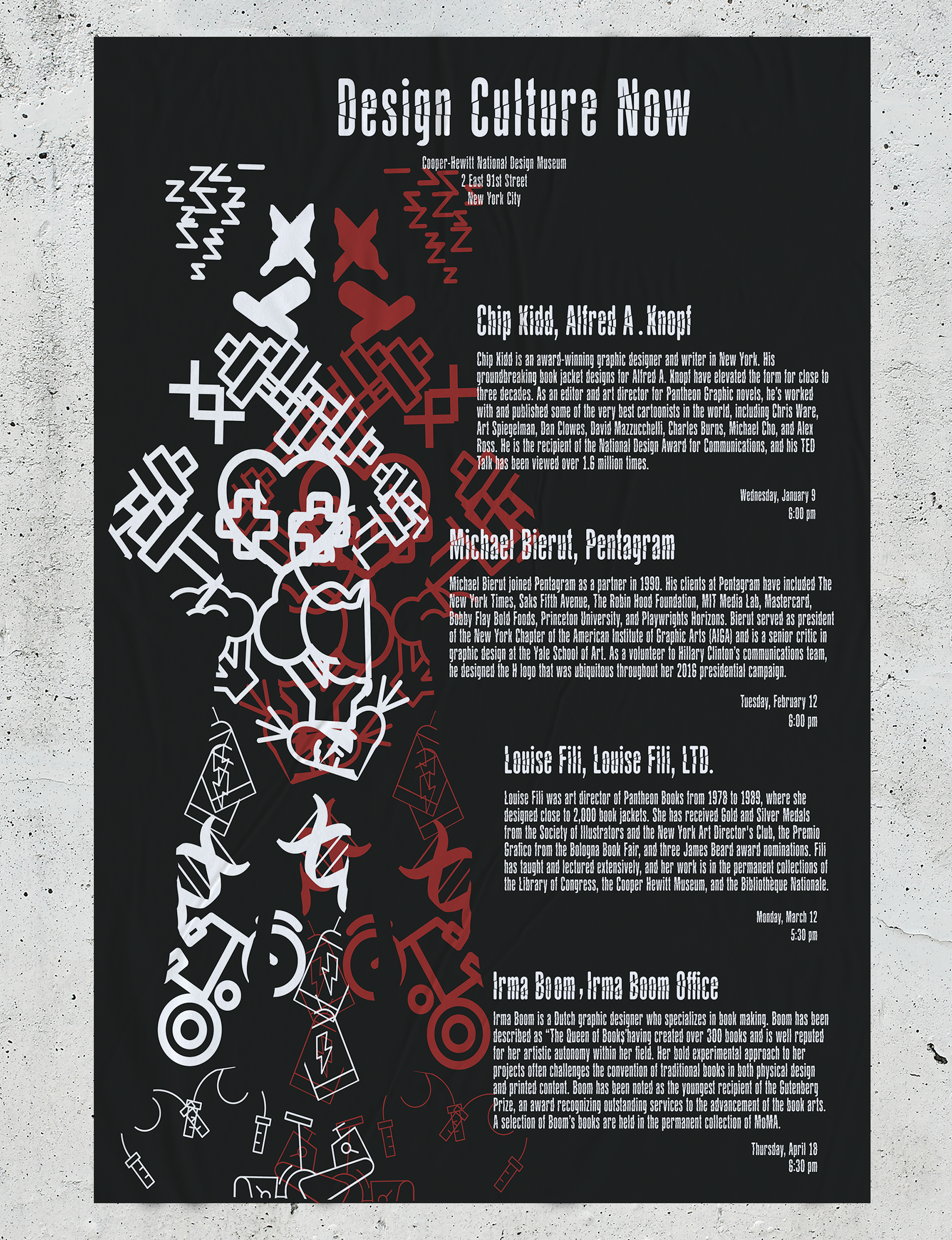 Design Culture Now Poster Close Up