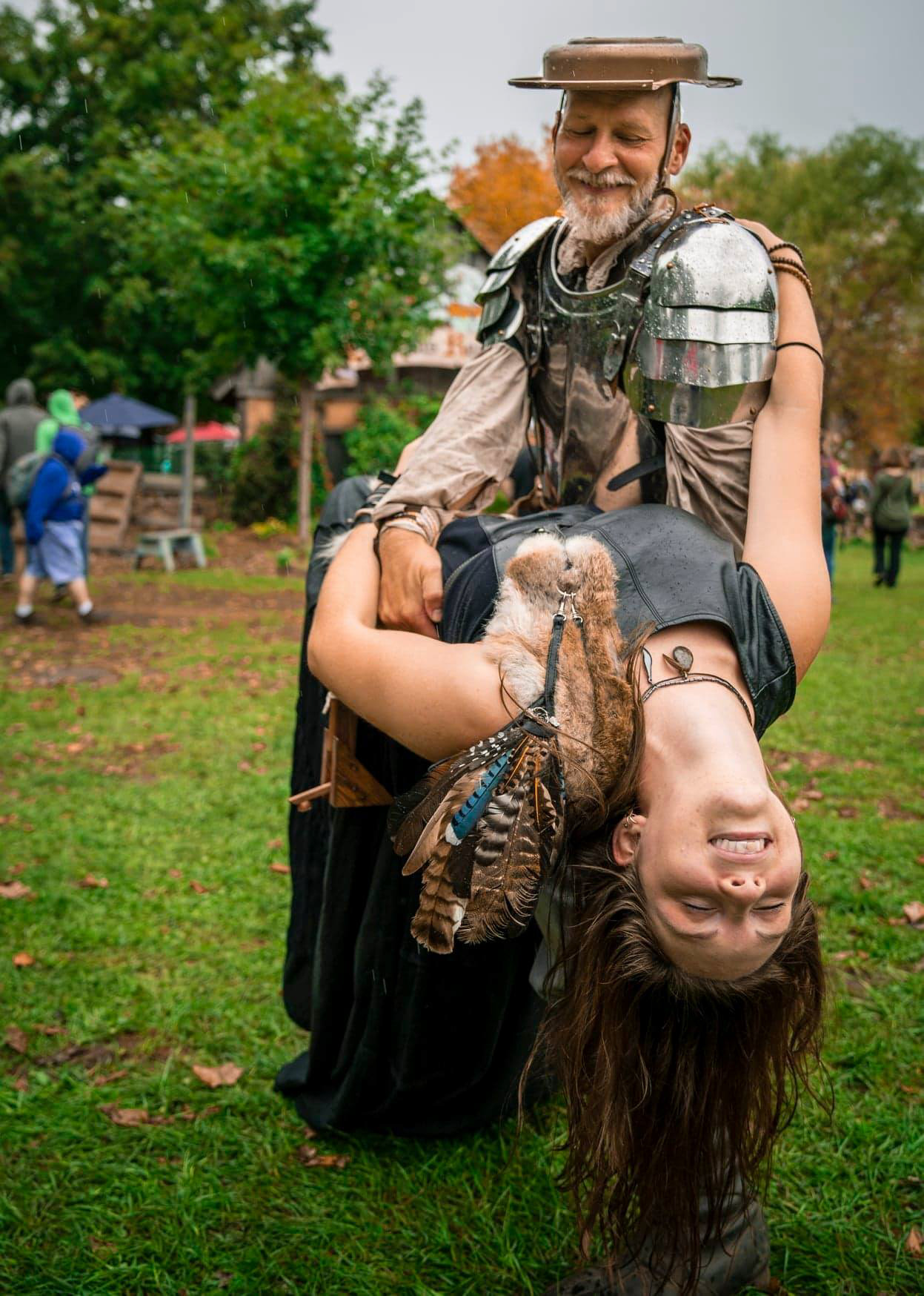 dipping a viking lady