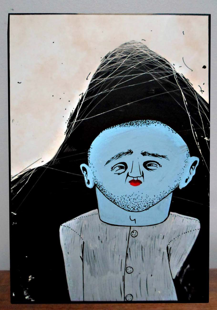 acrilycs on tile, 2013