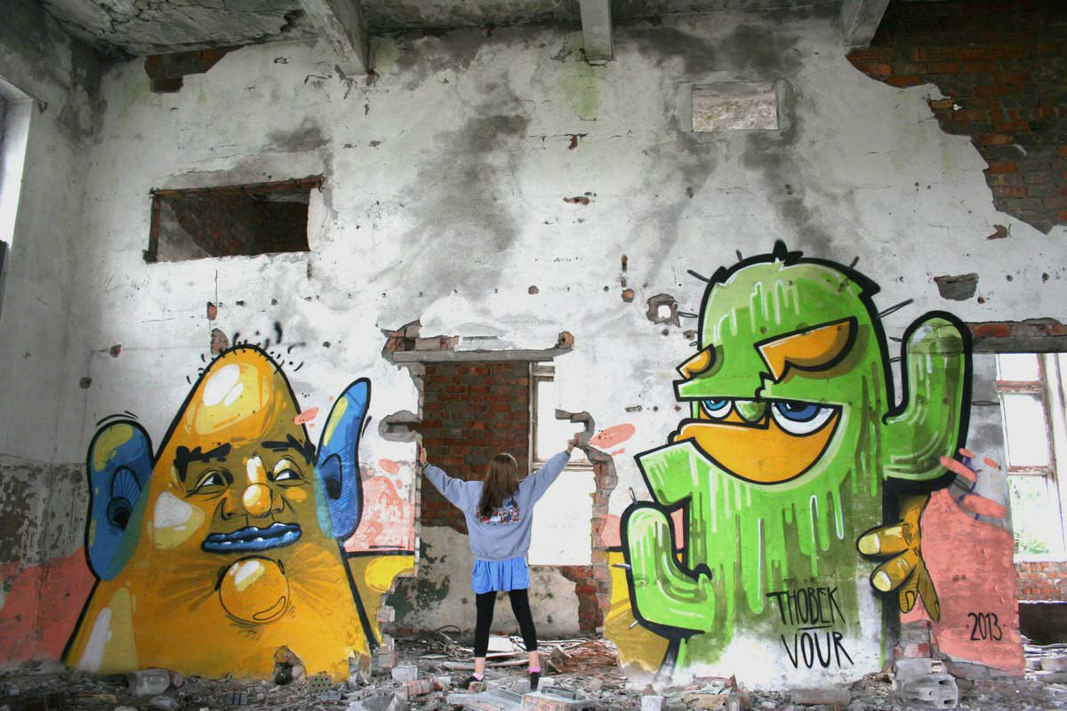 with Vour. Riga, Latvia, 2013