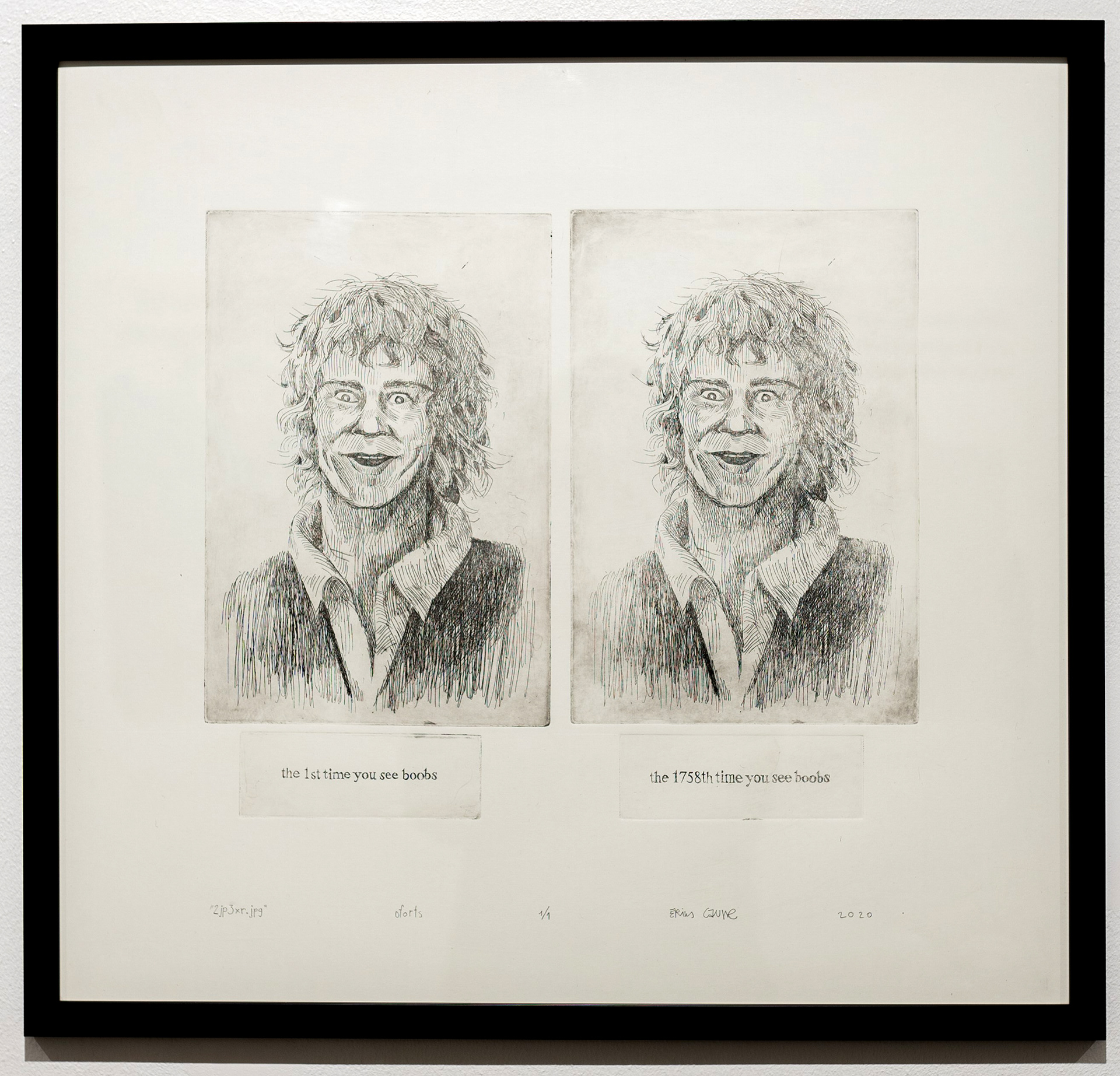 etching, 2020