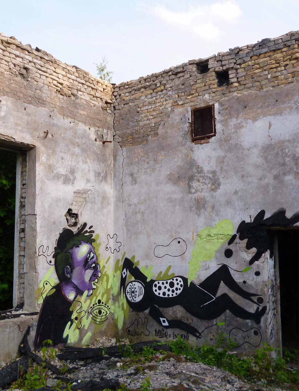 with Endrju. Riga, Latvia, 2012