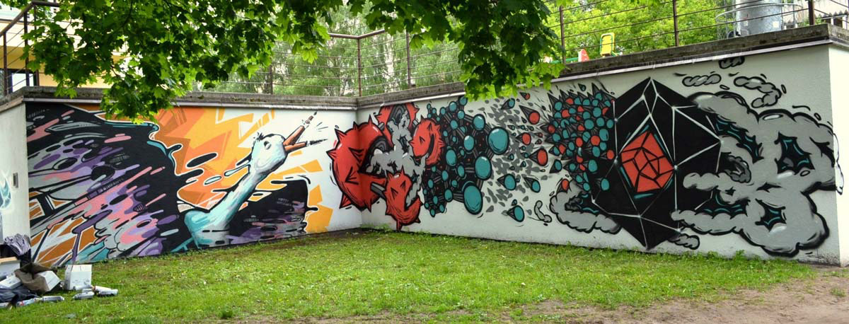 with Frost. Riga, Latvia, 2012