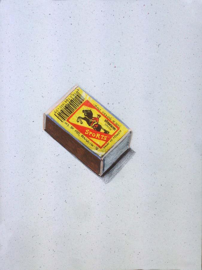 match stick box. 05.05.2016.