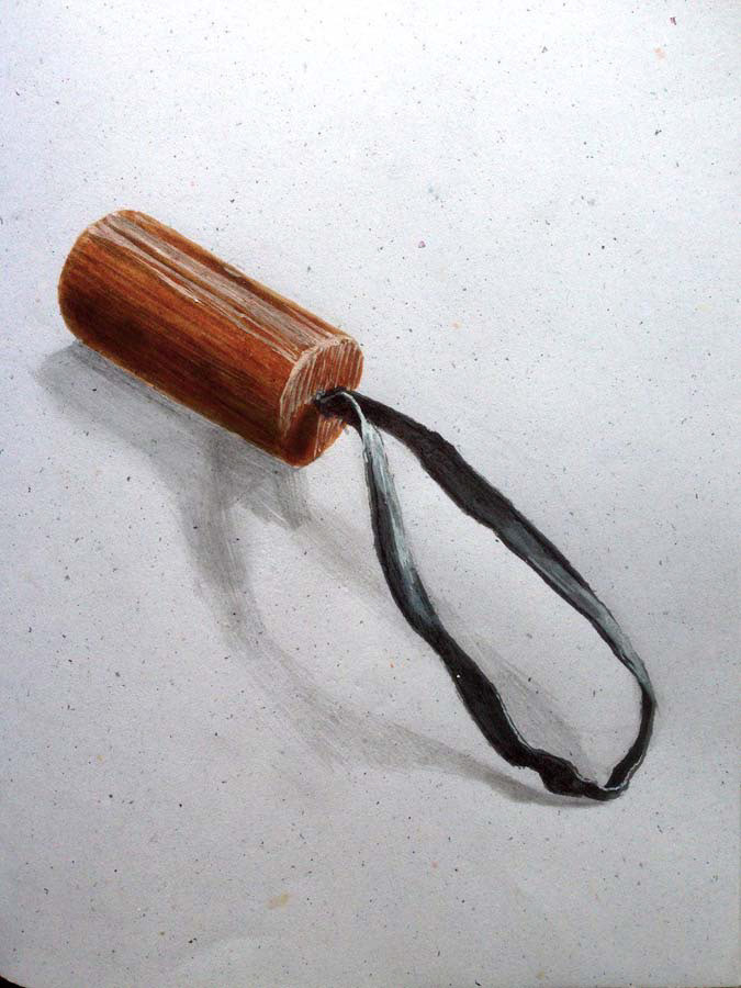 broken Umbrella handle I found on the street. 15.05.2016.