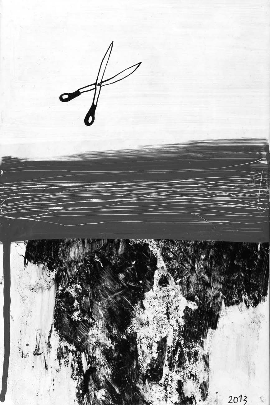 acrilycs on tile, 2013