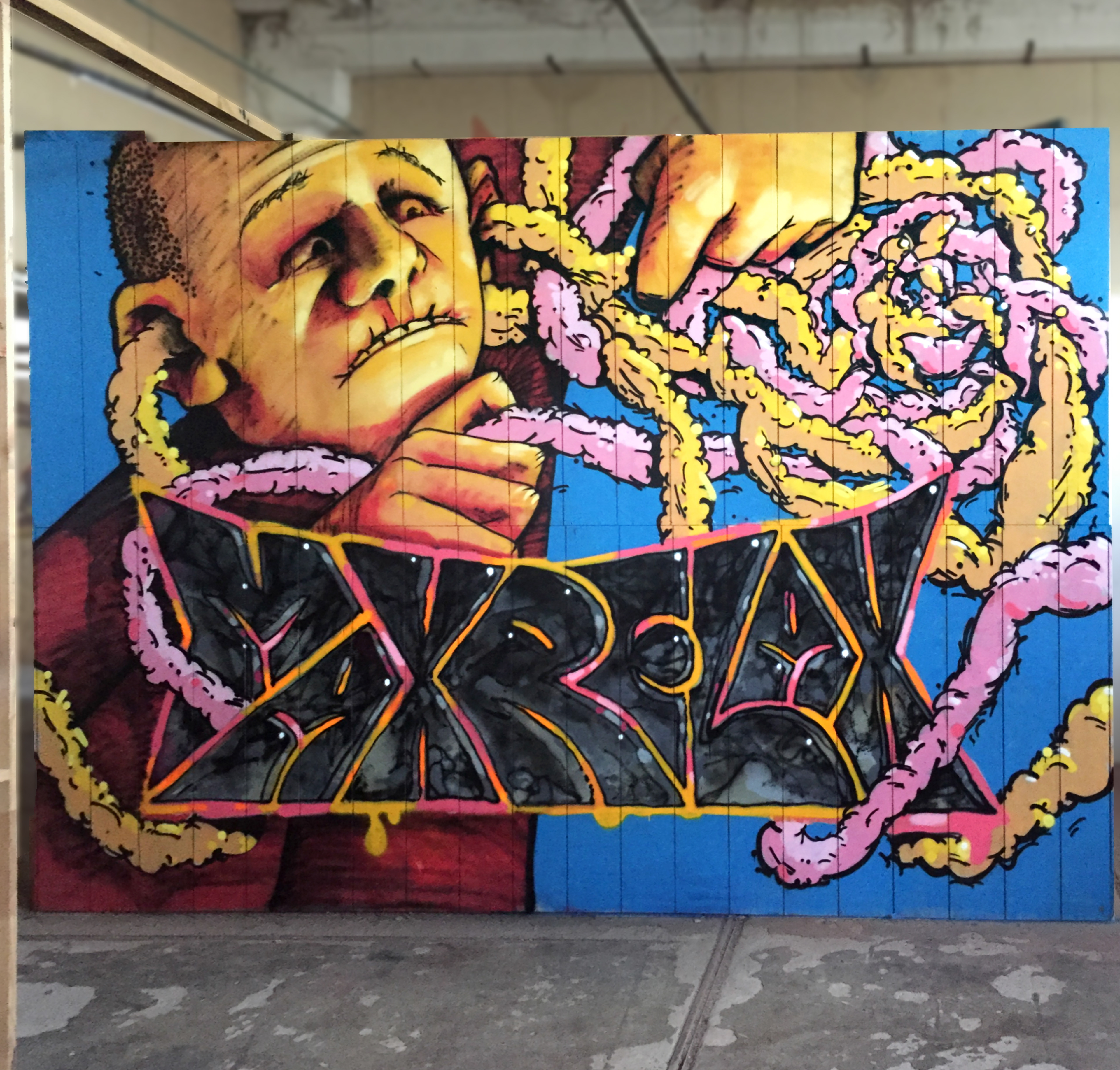 with Tron and Kristaps Zelmenis, Riga, Latvia, 2020