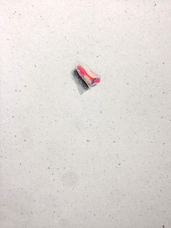 unused earplug. 05.03.2016.