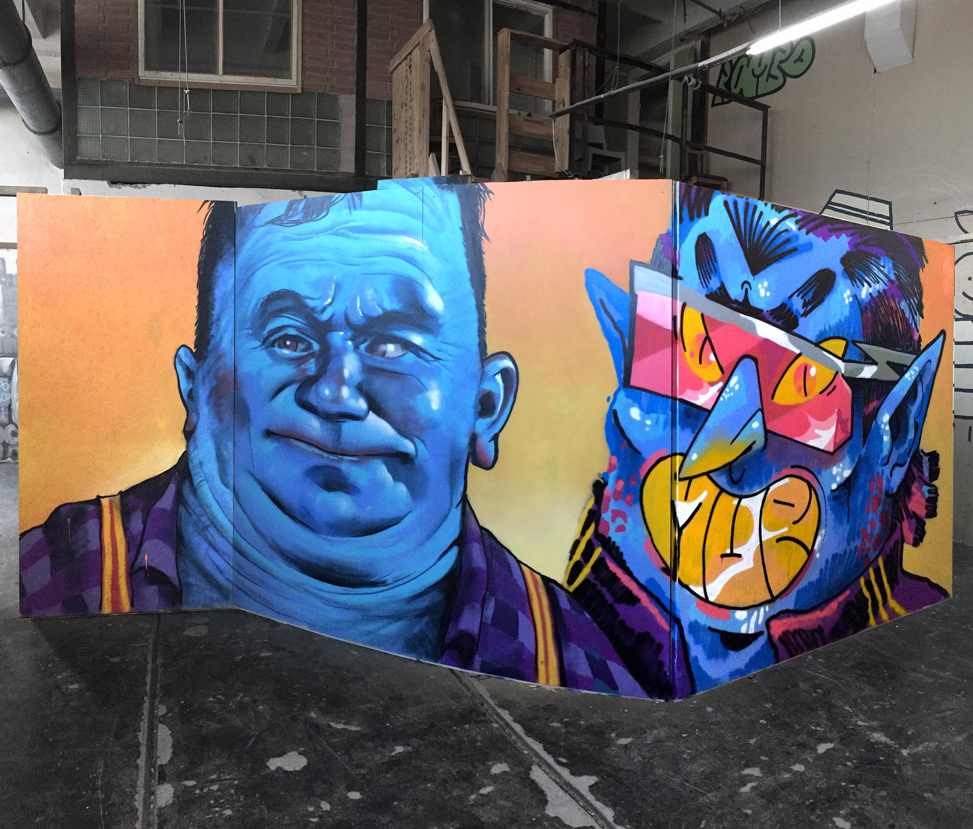 with Tron, Riga, Latvia, 2020