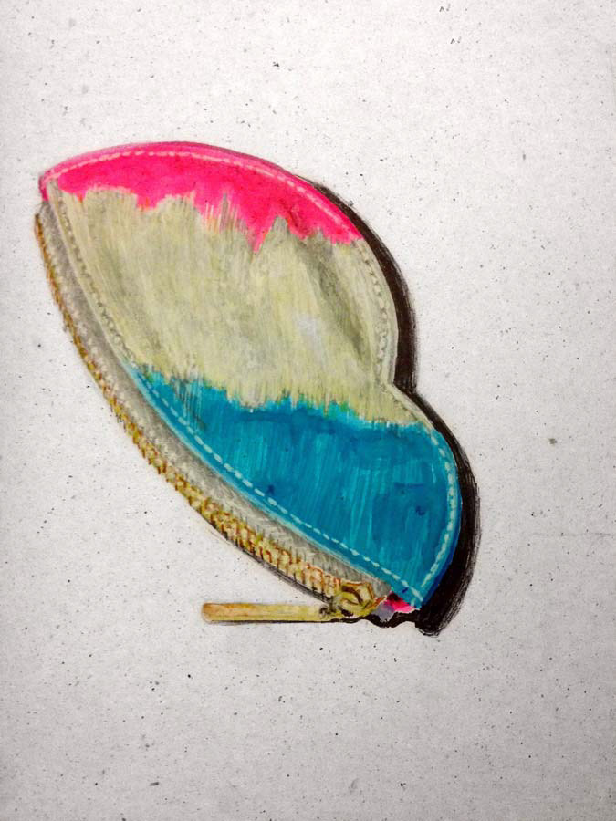 victoria's wallet. 01.02.2016.