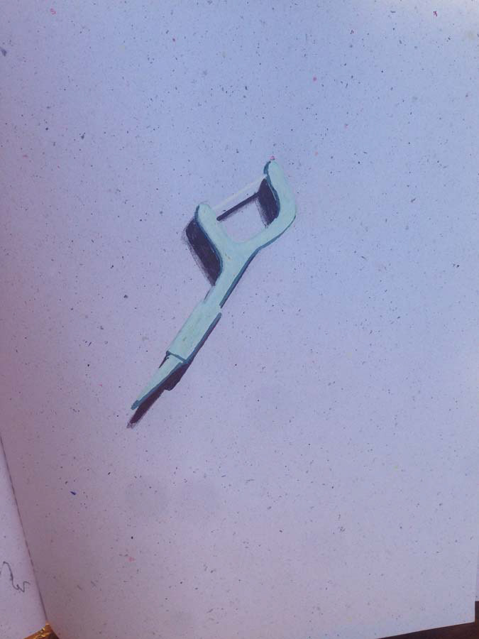 weird dental floss. 28.06.2016.