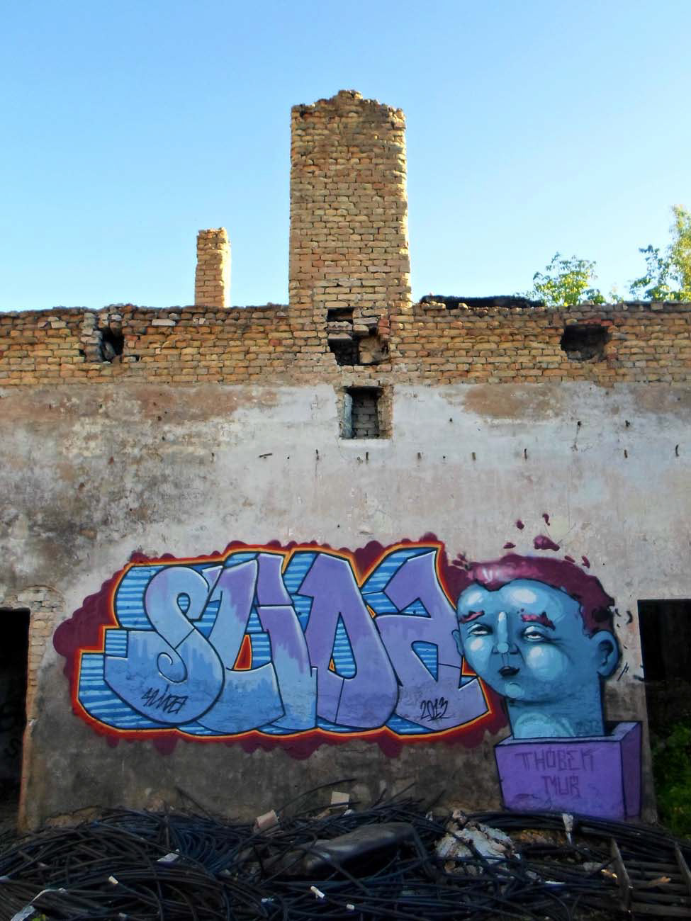 with Slida. Riga, Latvia, 2013